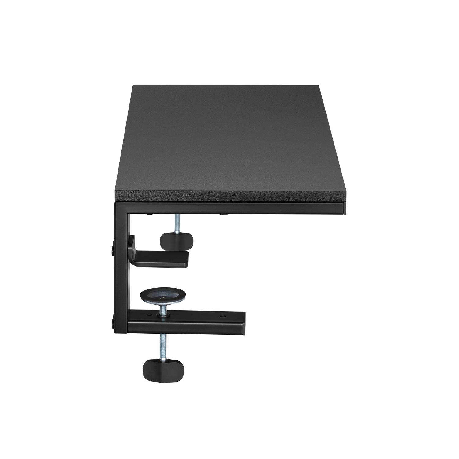 Rca Informatique - image du produit : DESKTOP MONITOR RISER STAND 3-IN-1 FREESTAND/CLAMP OR SHELF