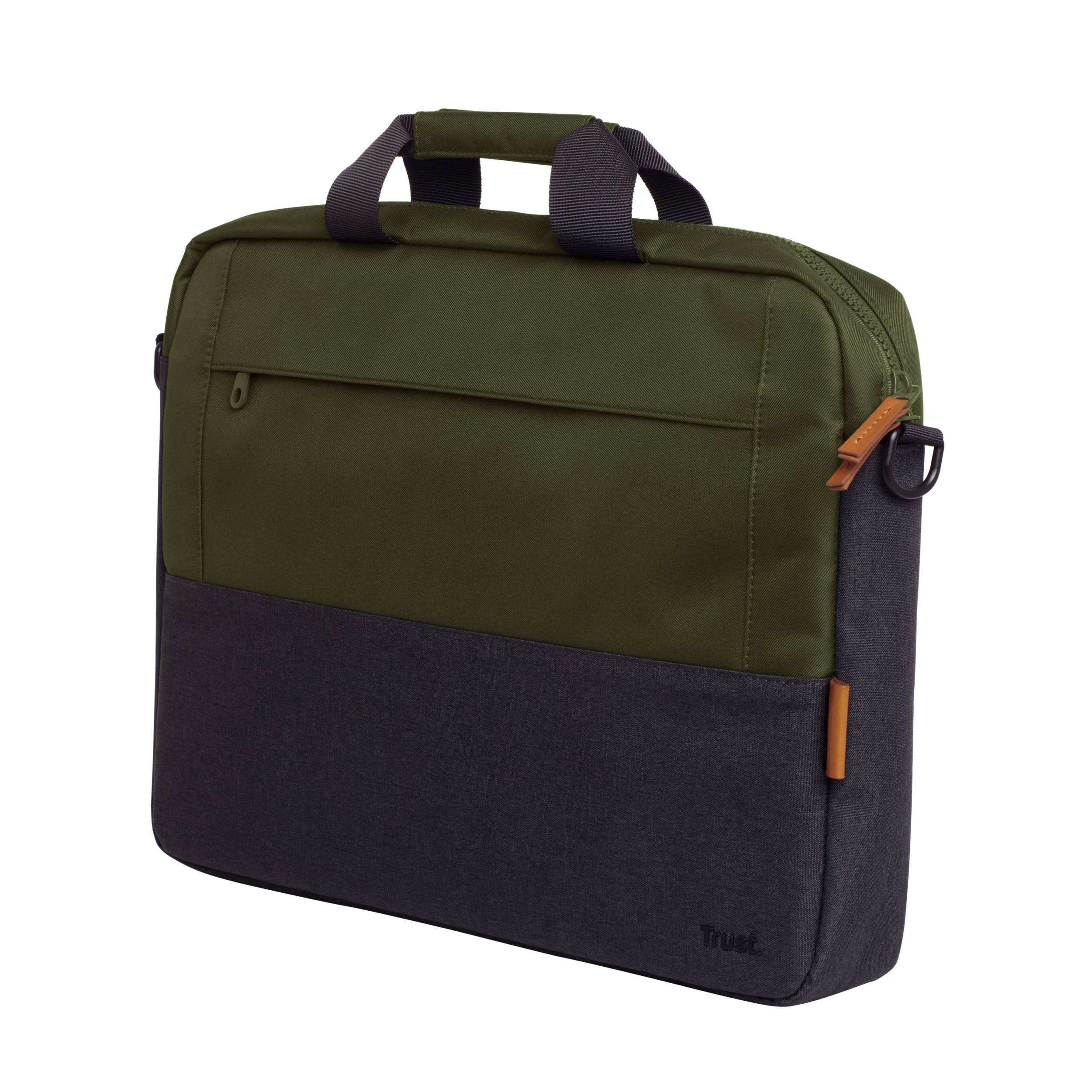 Rca Informatique - image du produit : LISBOA 16IN LAPTOP CARRY BAG GREEN