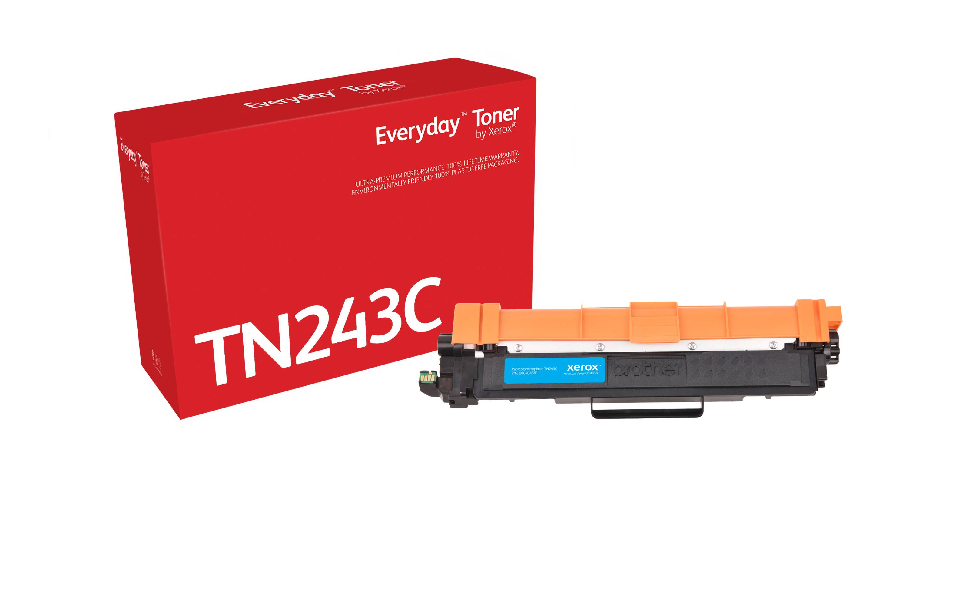 Rca Informatique - Image du produit : EVERYDAY CYAN TONER COMPATIBLE WITH BROTHER TN-243C STANDARD CA