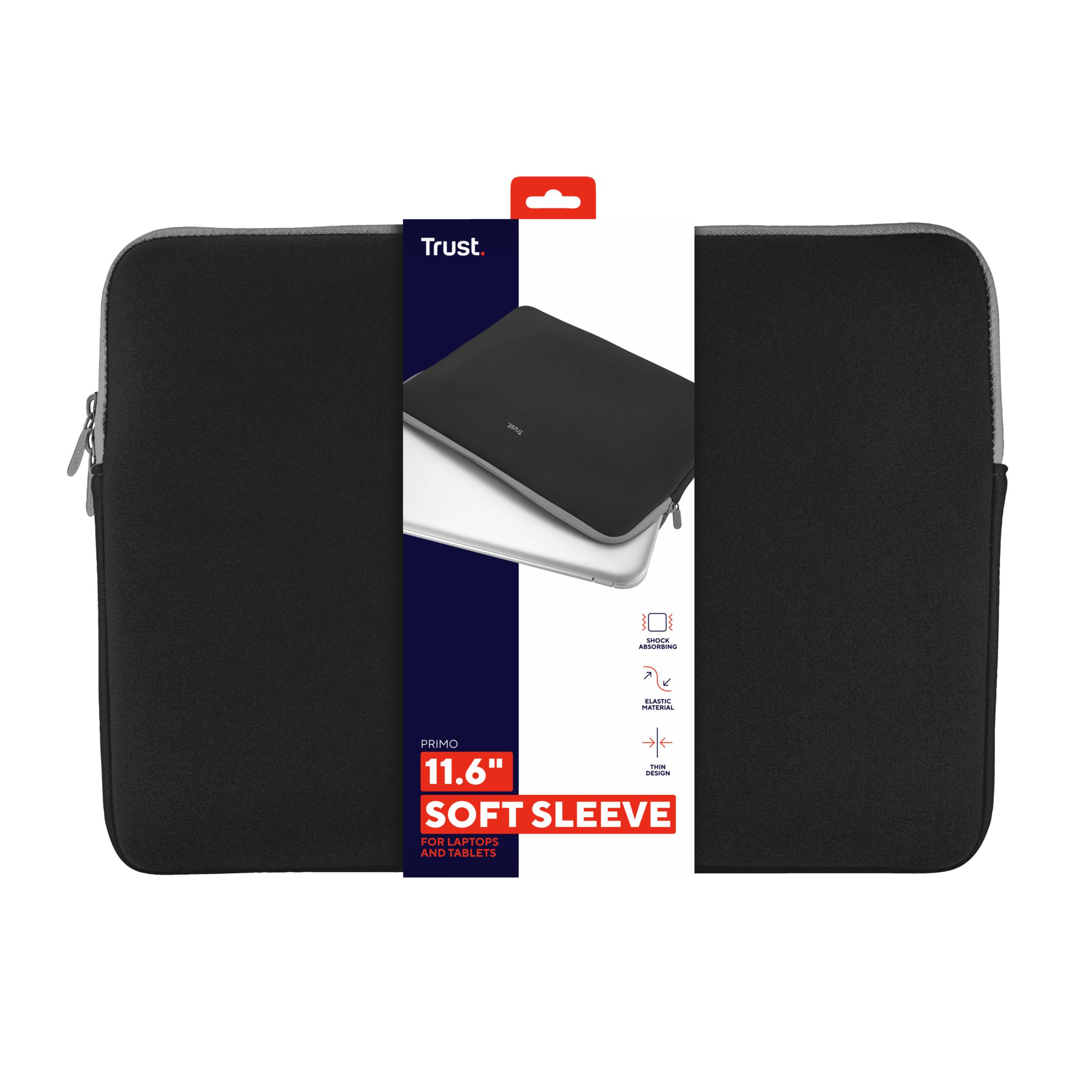 Rca Informatique - image du produit : PROMO PROTECTIVE SLEEVE 11.6IN LAPTOP - BLACK