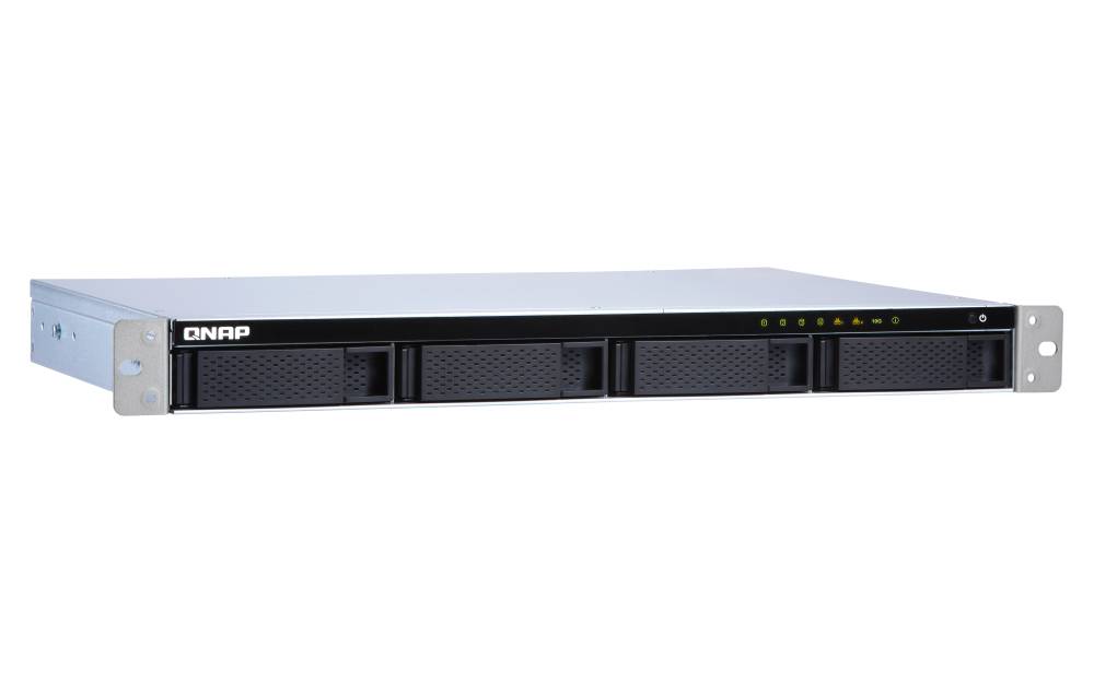 Rca Informatique - image du produit : 4-BAY QUAD-CORE 1.7 GHZ SHORT-DEPTH RACKMOUNT NAS WITH 1