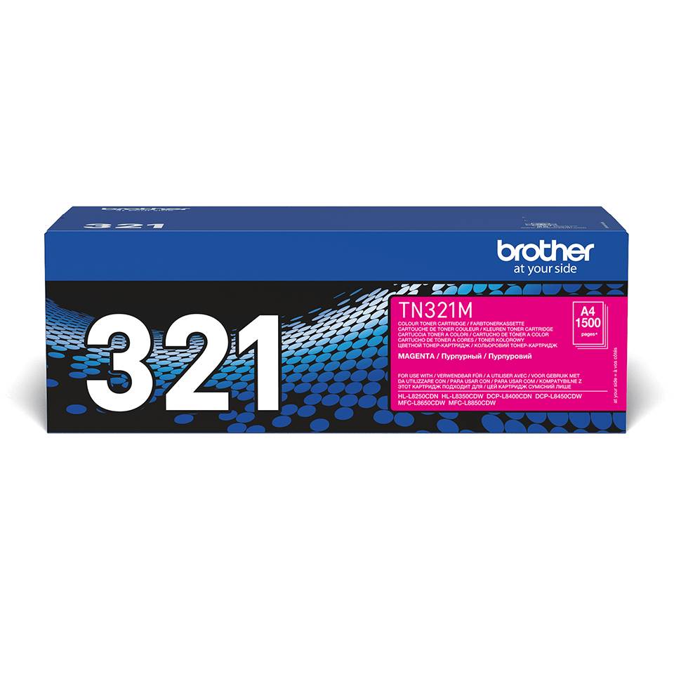 Rca Informatique - image du produit : TN-321M TONER CARTRIDGE MAGENTA F/ HL-L8250CDN 1500PGS