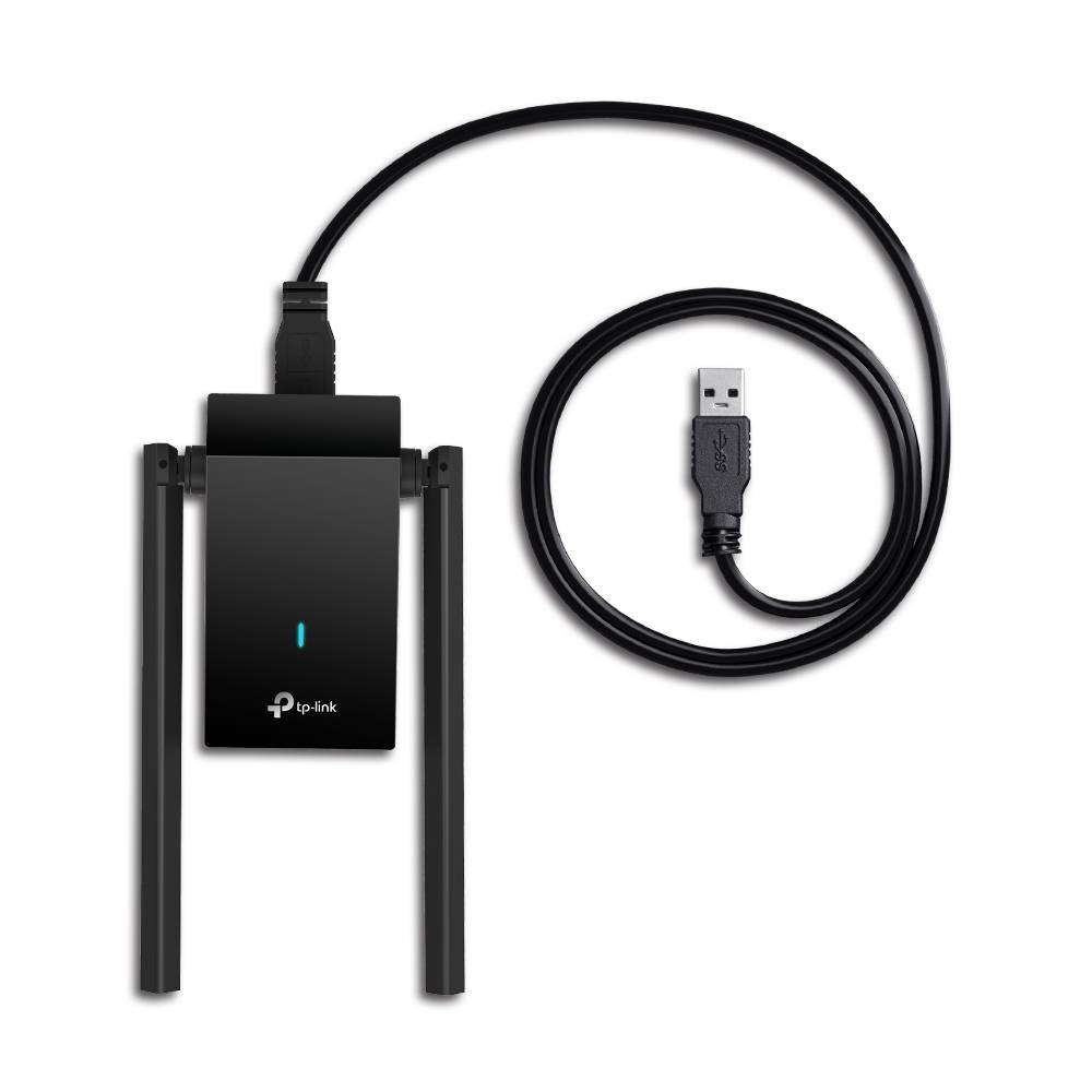 Rca Informatique - image du produit : AX1800 HIGH GAIN DUAL BAND WI-FI 6 USB ADAPTER