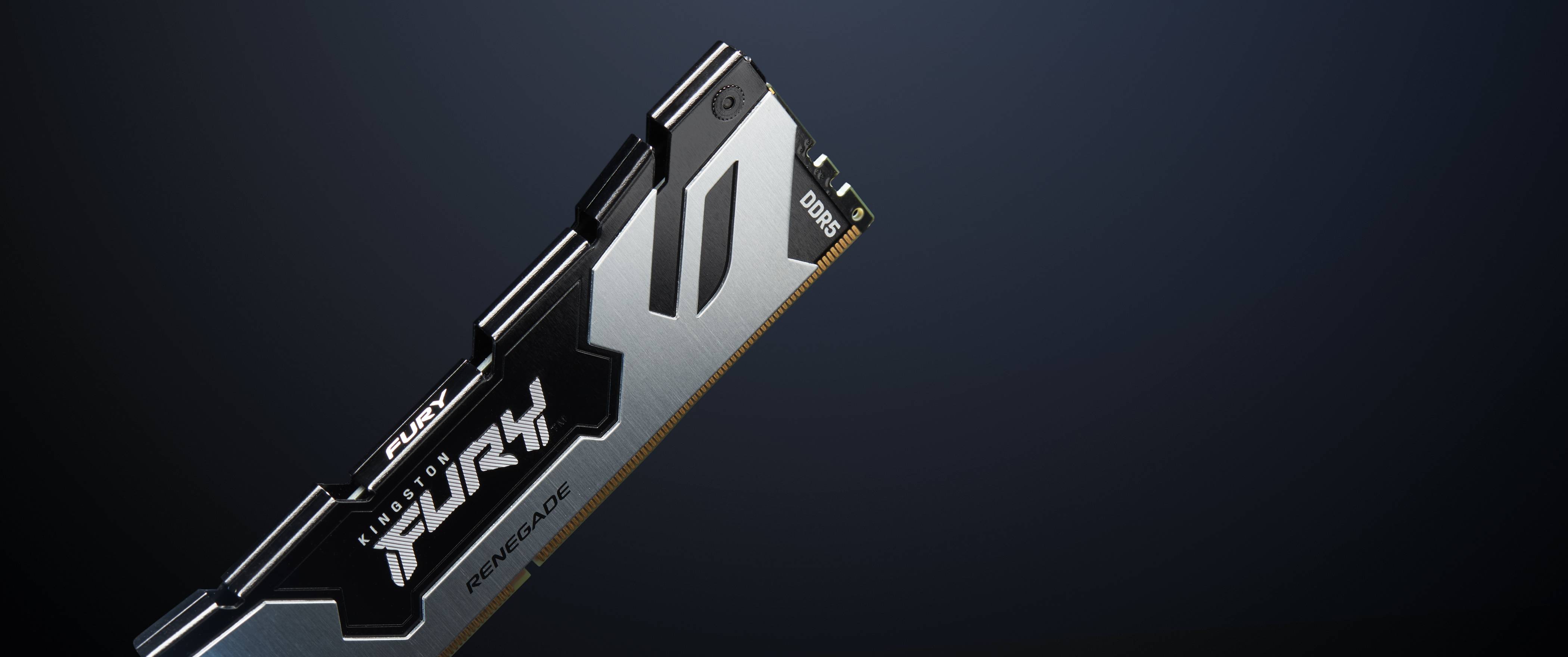 Rca Informatique - image du produit : 16GB DDR5-7200MT/S CL38 DIMM FURY RENEGADE SILVER XMP