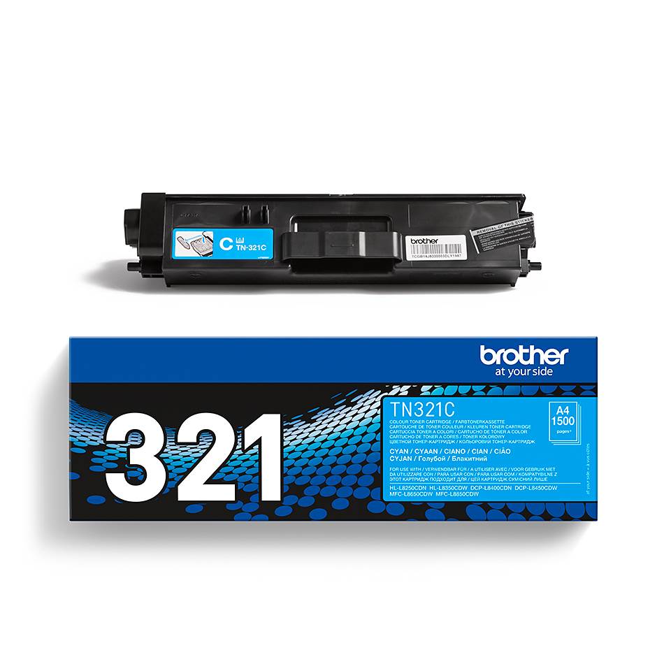 Rca Informatique - image du produit : TN-321C TONER CARTRIDGE CYAN F/ HL-L8250CDN 1500PGS