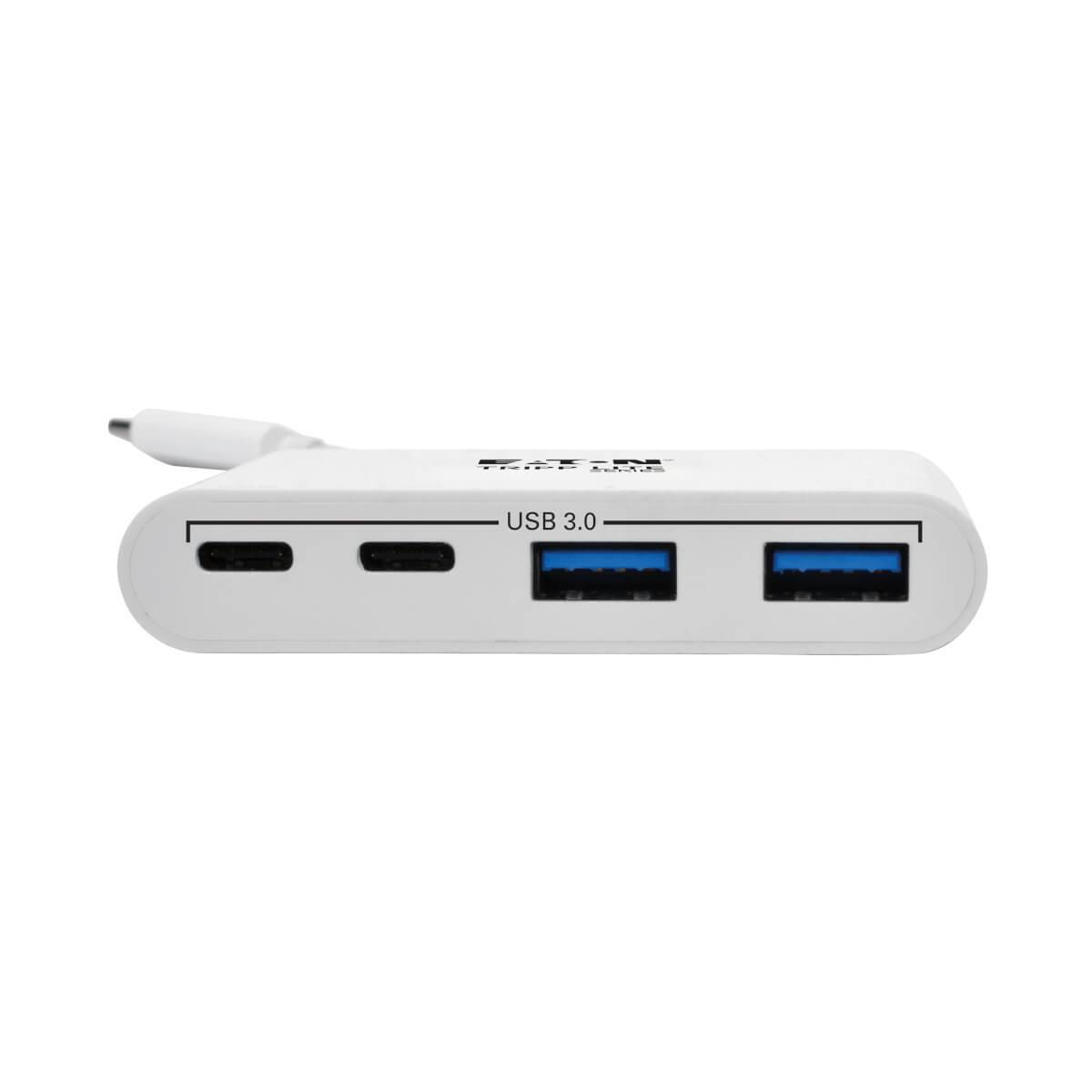 Rca Informatique - image du produit : 4-PORT USB 3.1GEN 1PORT HUB USB-C TO (X2) USB-A/(X2) USB-C