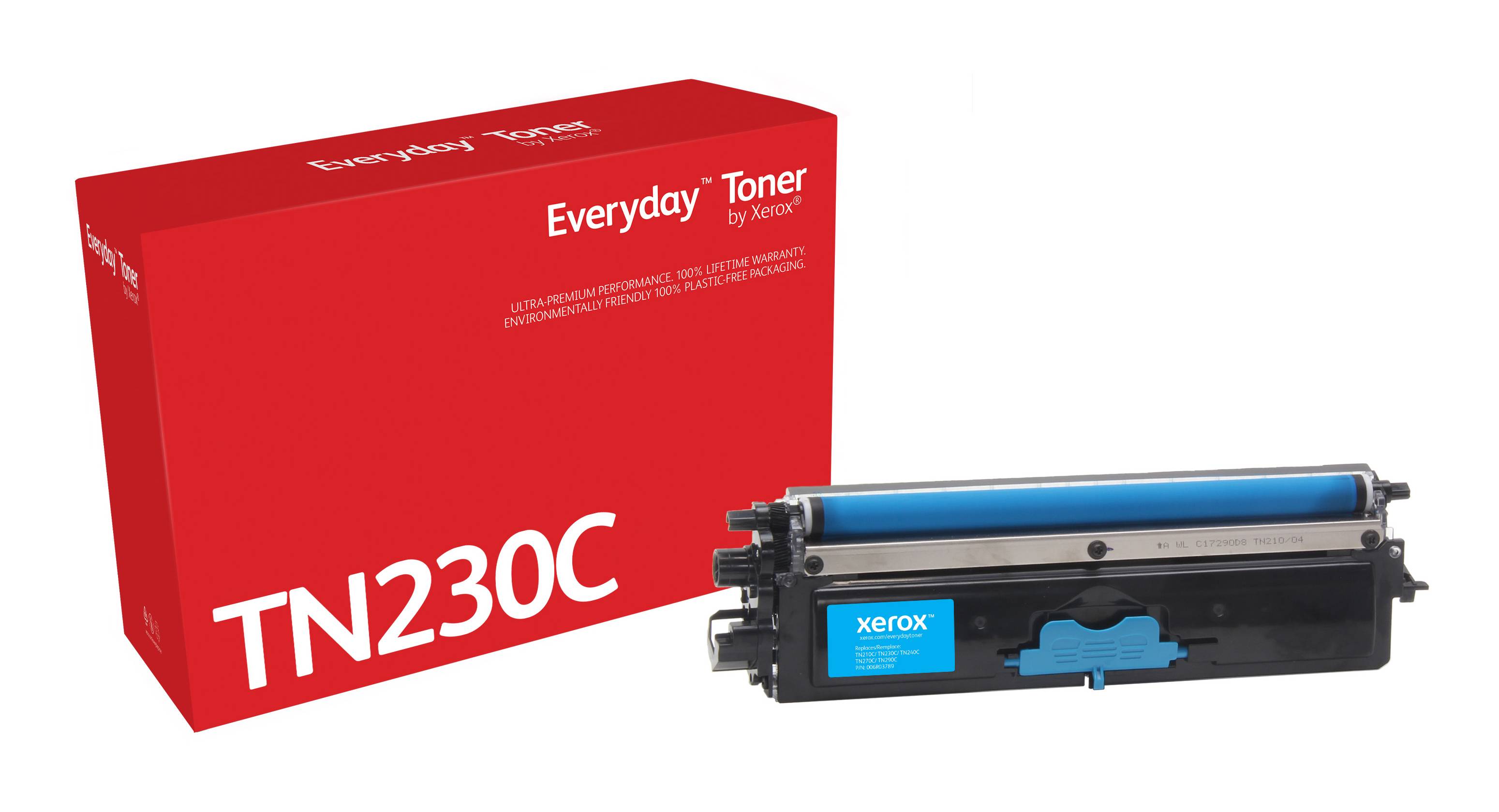 Rca Informatique - Image du produit : TONER CYAN CARTRIDGE EQUIVALENT TO BROTHER TN230C