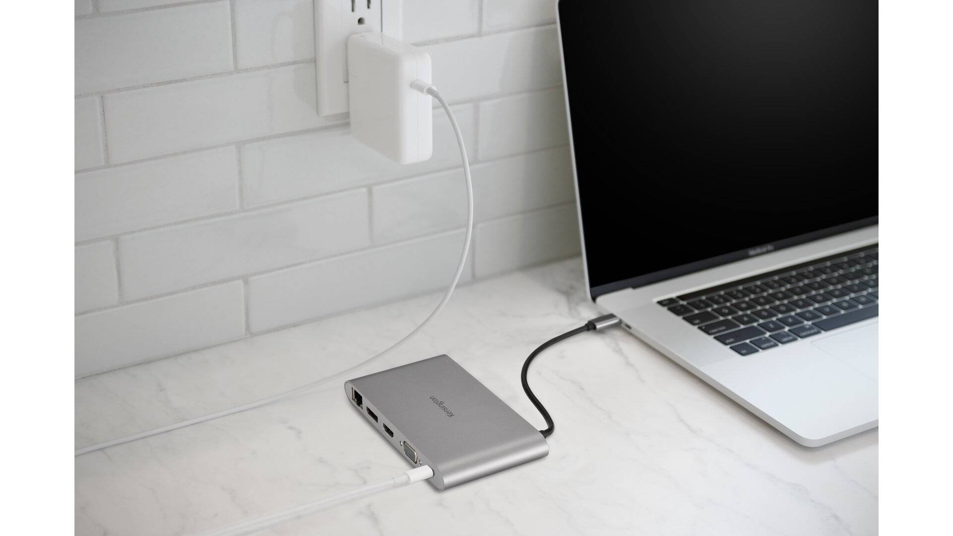 Rca Informatique - image du produit : KENSINGTON UH1440P MOBILE USB-C 8-IN-1 DOCKINGSTATION