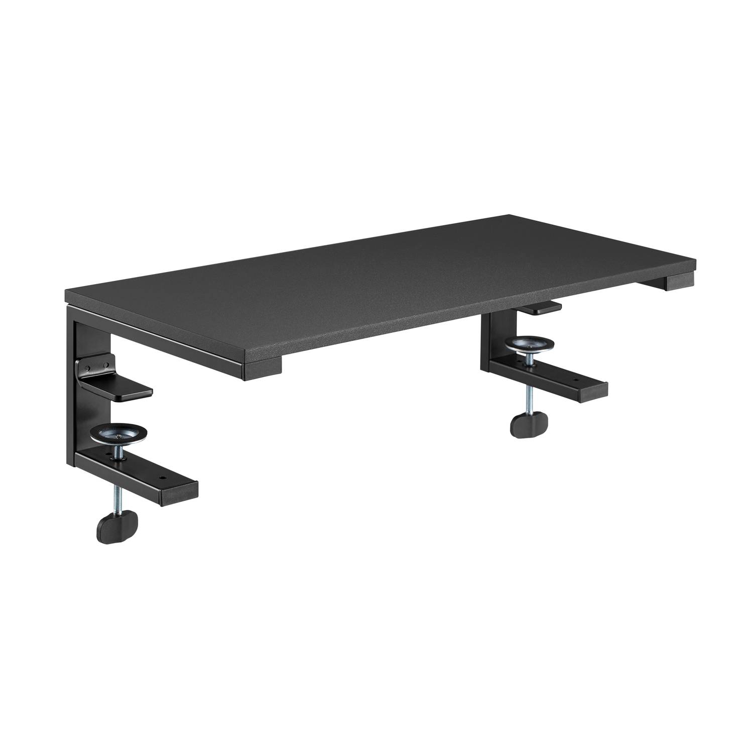 Rca Informatique - image du produit : DESKTOP MONITOR RISER STAND 3-IN-1 FREESTAND/CLAMP OR SHELF