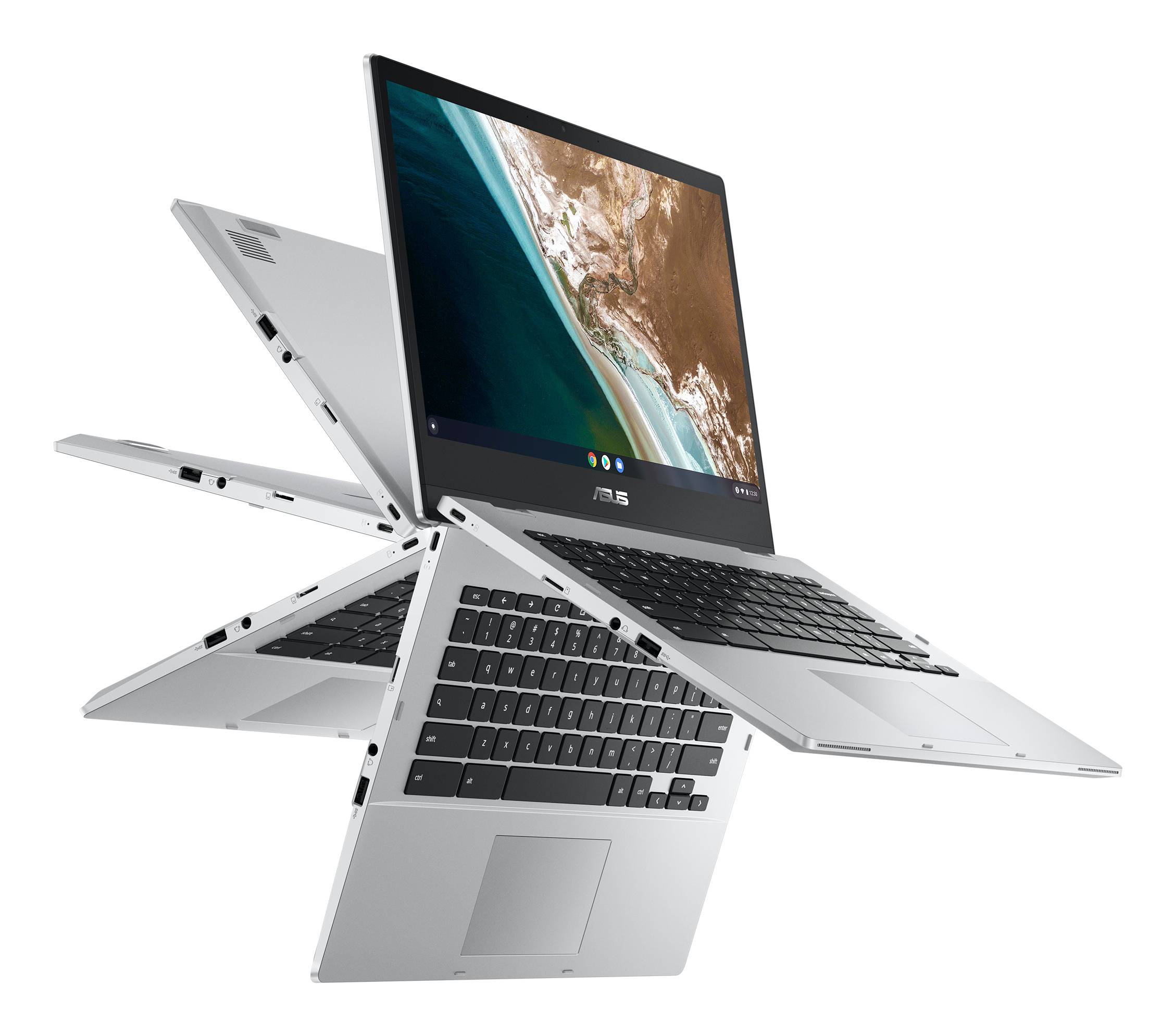 Rca Informatique - image du produit : CHROMEBOOK FLIP-R S1 N6000 64GB 8GB 14IN NOOD NOOS