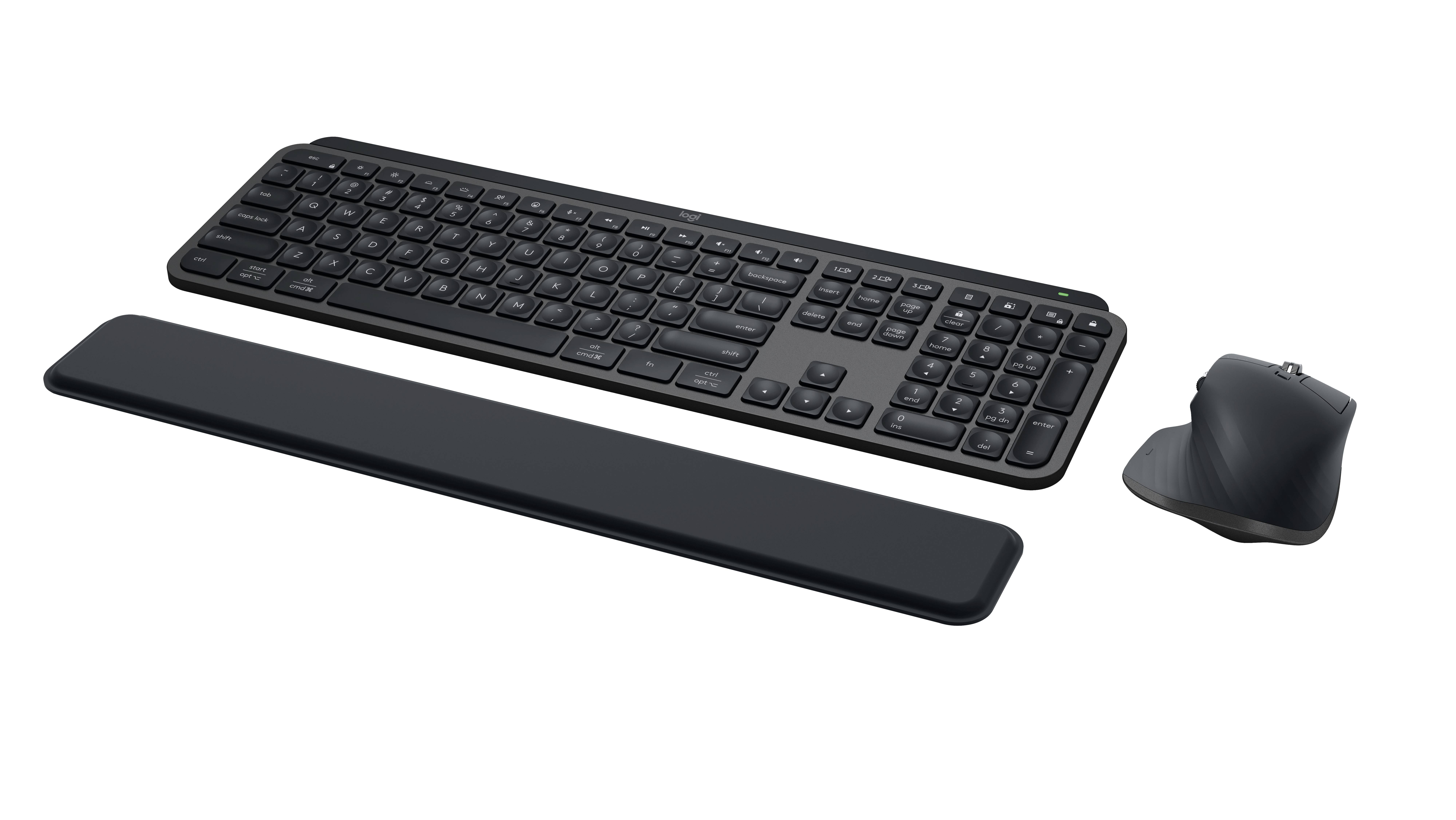 Rca Informatique - image du produit : MX KEYS S COMBO - GRAPHITE FRA - BT - N/A - CENTRAL-419