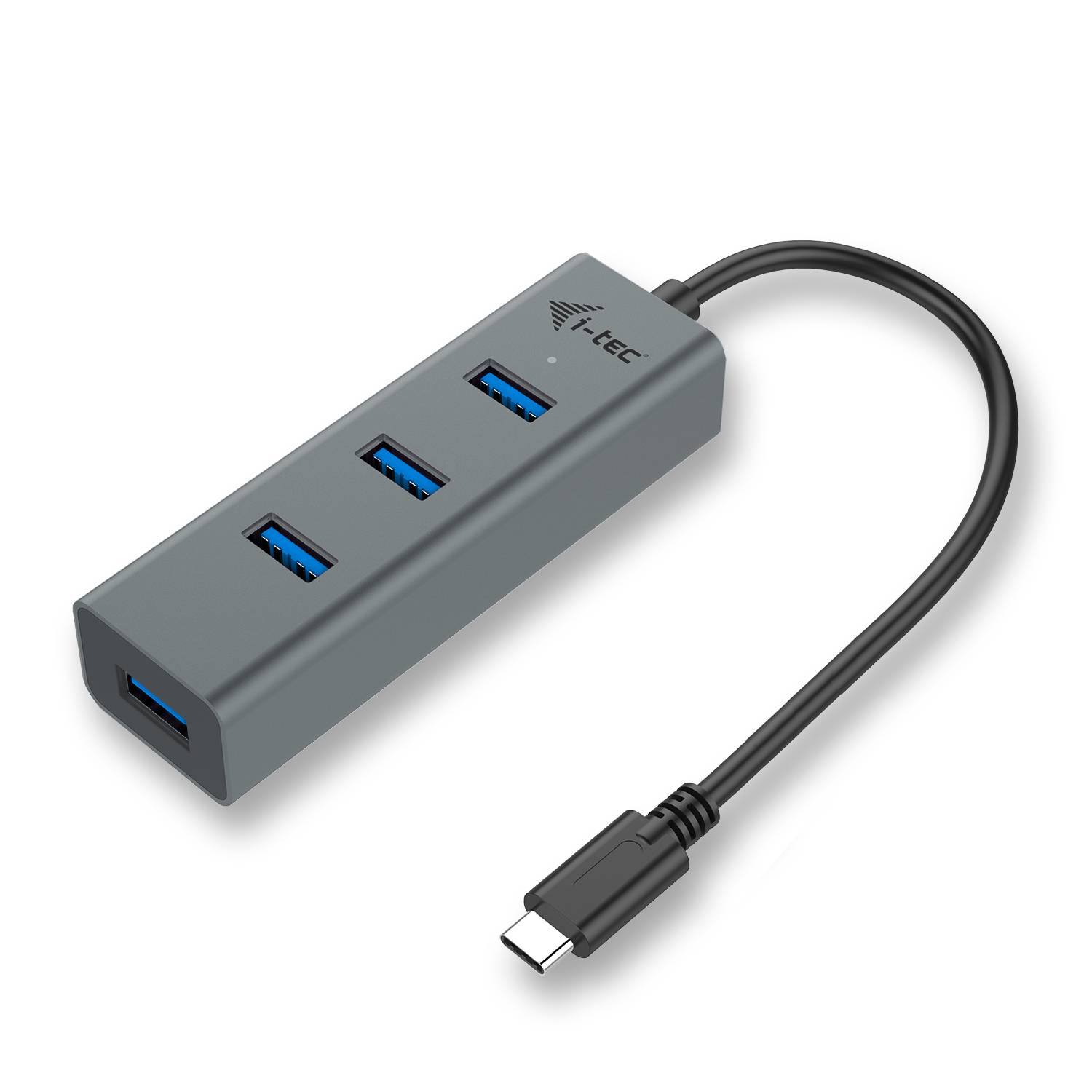 Rca Informatique - image du produit : I-TEC USB-C METAL 4-PORT HUB I-TEC USB-C METAL 4-PORT HUB