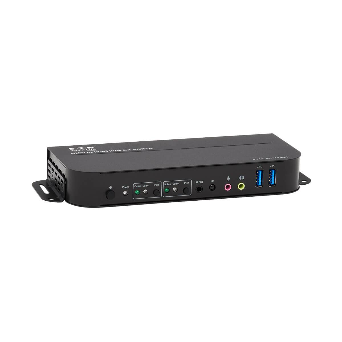 Rca Informatique - Image du produit : 2PT HDMI/USB KVM SWCH 4K 60HZ HDR HDCP 2.2 USB SHARING USB3.0