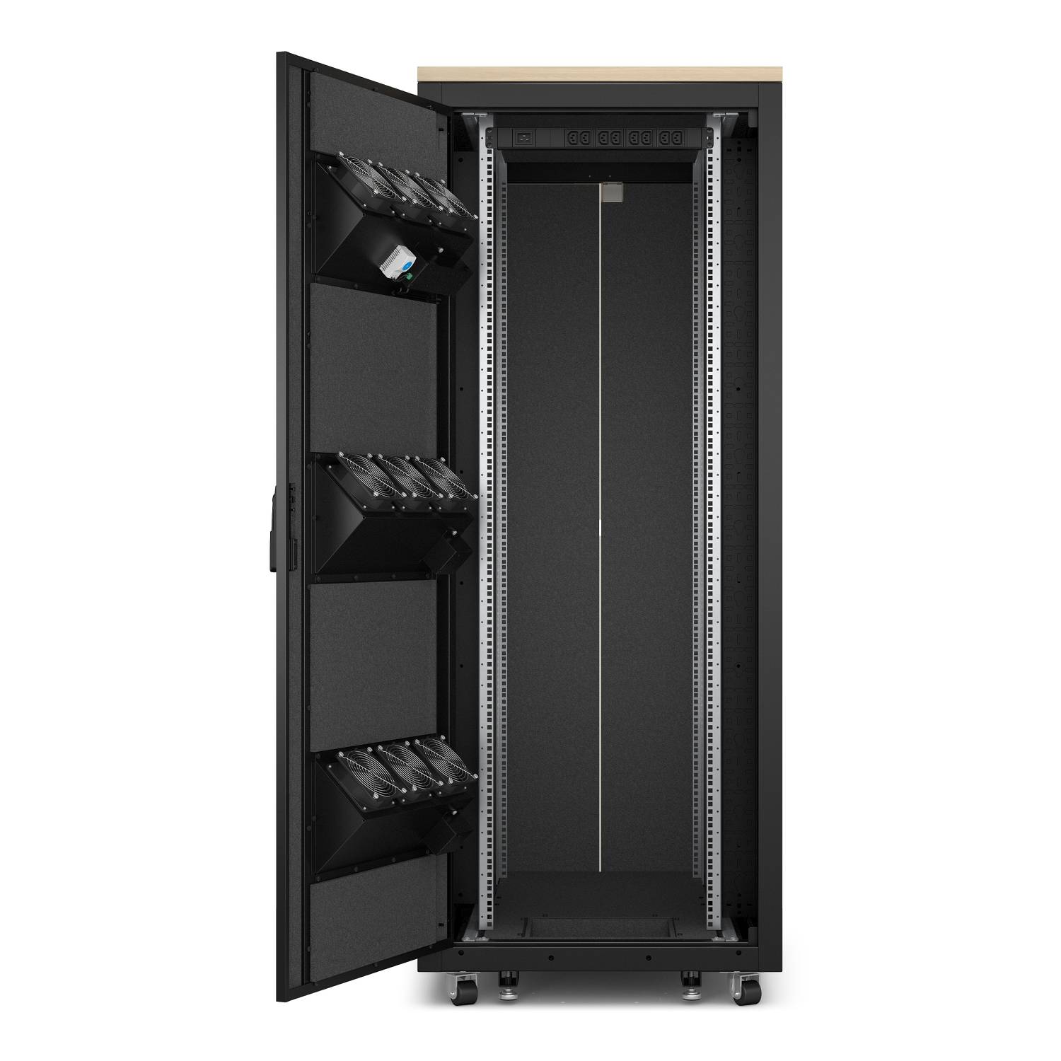 Rca Informatique - image du produit : APC NETSHELTER SOUNDPROOF SERVER RACK 38U 230V 1863H X 750