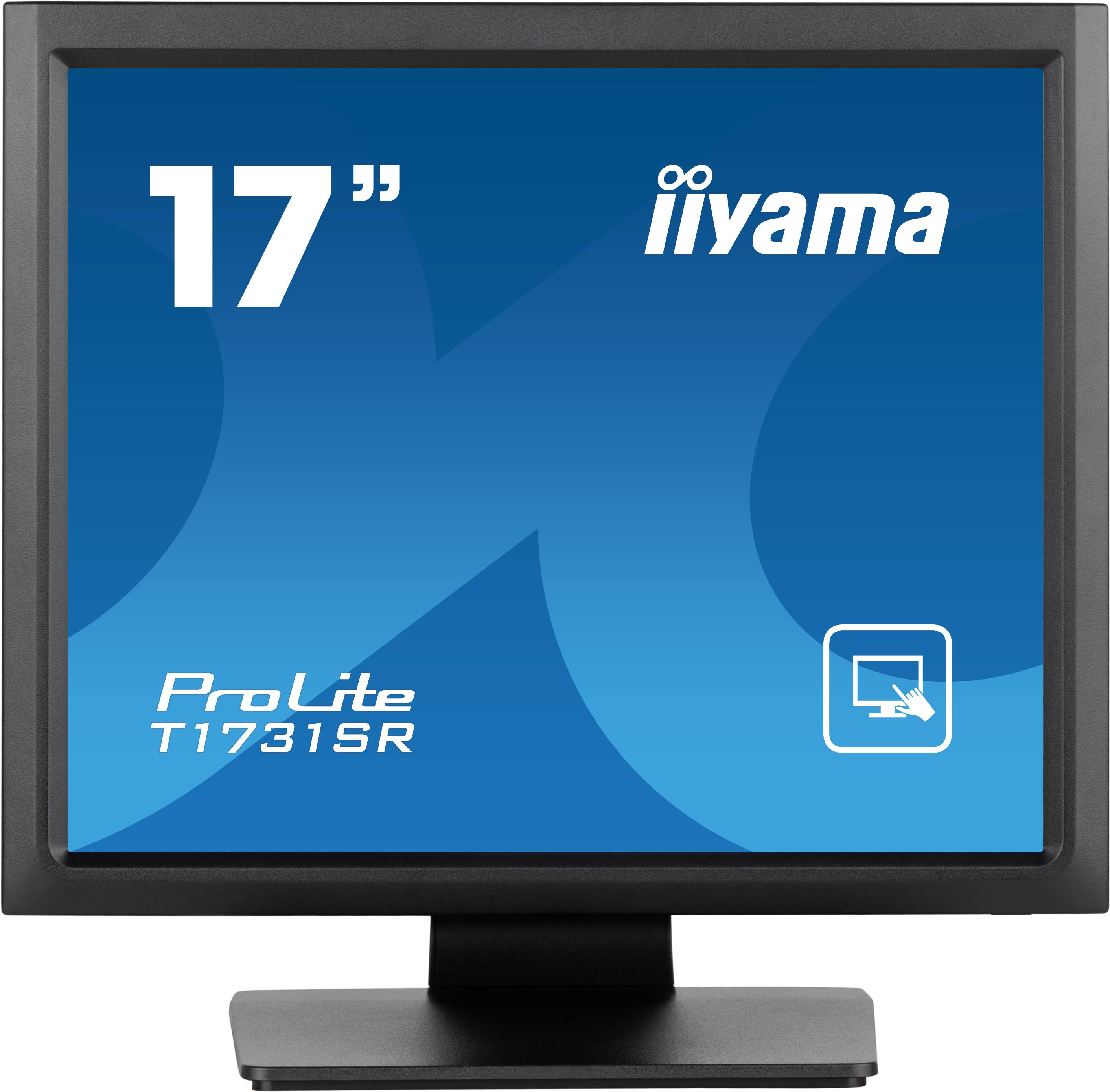 Rca Informatique - Image du produit : T1731SR-B1S 17IN RESISTIV TOUCH TN HD/250CD/5MS/HDMI/VGA/DP