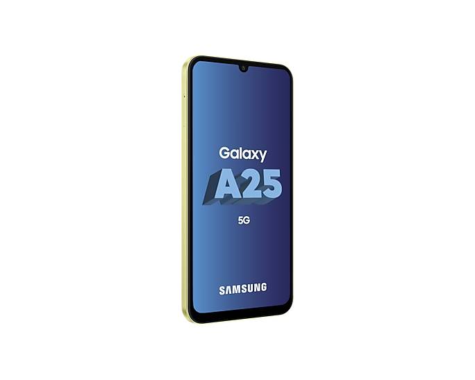 Rca Informatique - image du produit : SAMSUNG GALAXY A25 5G 256GB YELLOW 6.44IN ANDROID 14 USB TYP