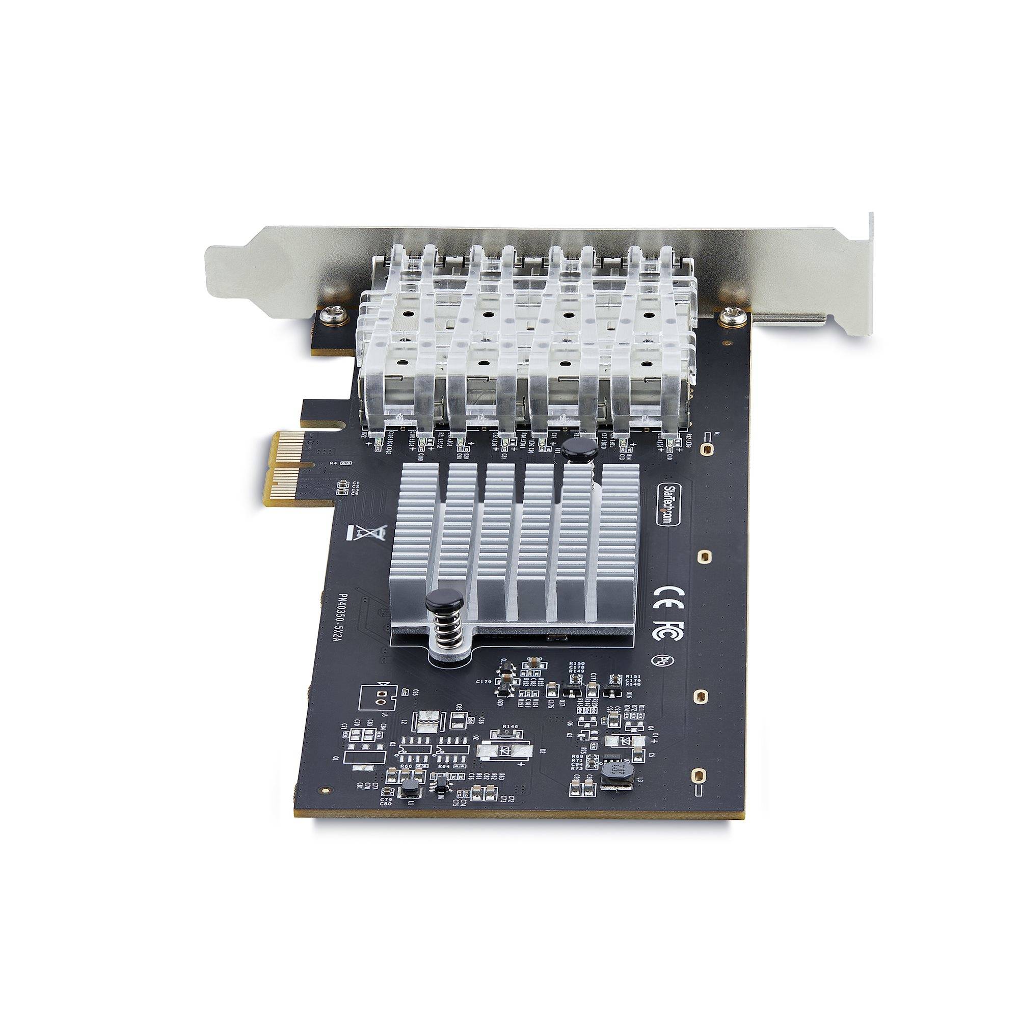 Rca Informatique - image du produit : 4-PORT GBE SFP NETWORK CARD - FIBER OPTIC GIGABIT NIC/CONTROLL