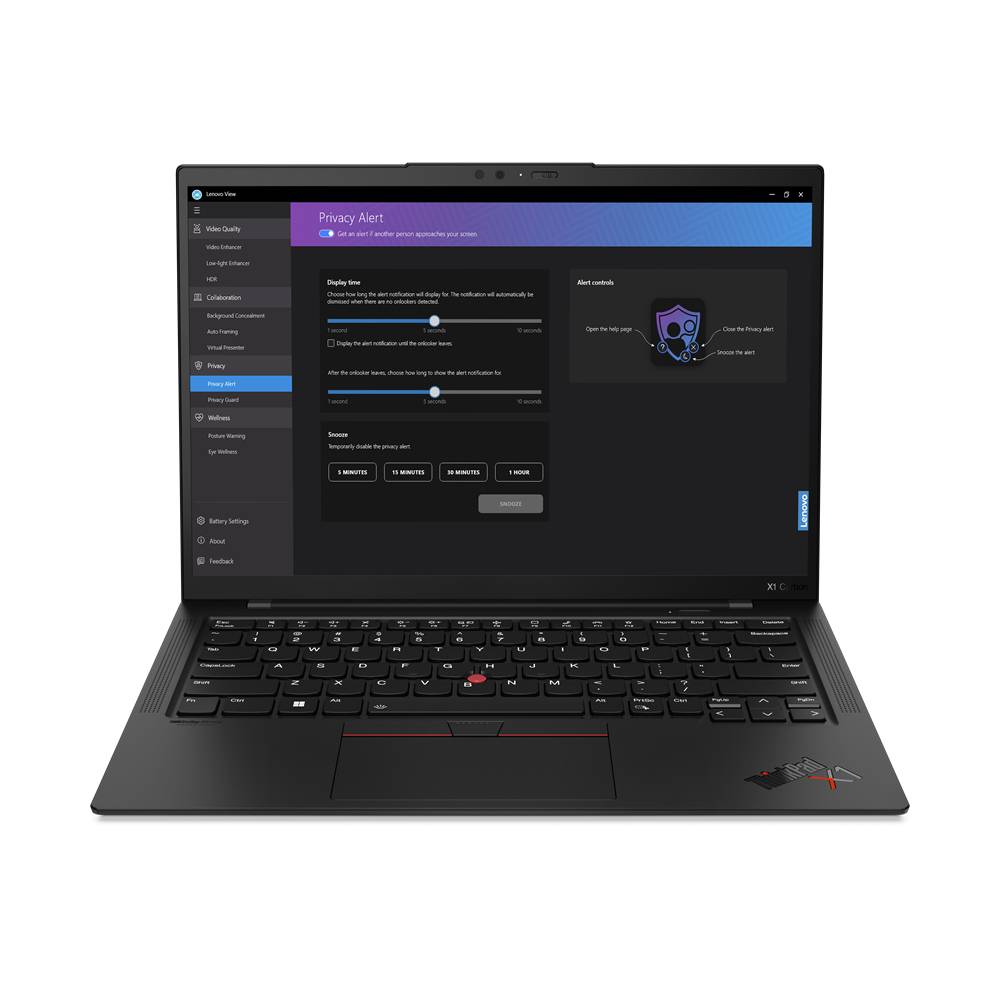 Rca Informatique - image du produit : THINKPAD X1 CARBON G11 I7-1355U 14IN 16GB 512GB W11PRO THINKRED