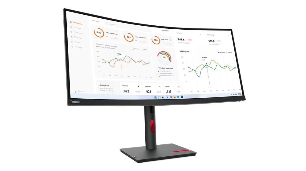 Rca Informatique - Image du produit : THINKVISION T34W-30 34-INCH MONITOR