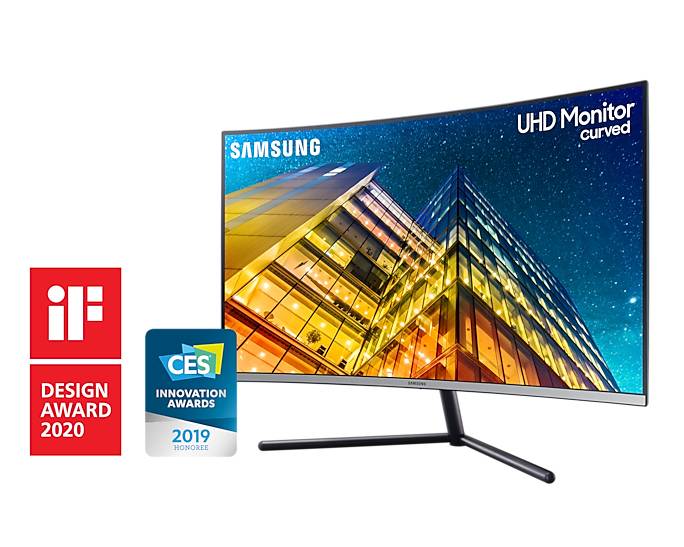 Rca Informatique - image du produit : SAMSUNG U32R590 32IN 16:9 WIDE CURVED (1500R) 3840X2160 UHD VA