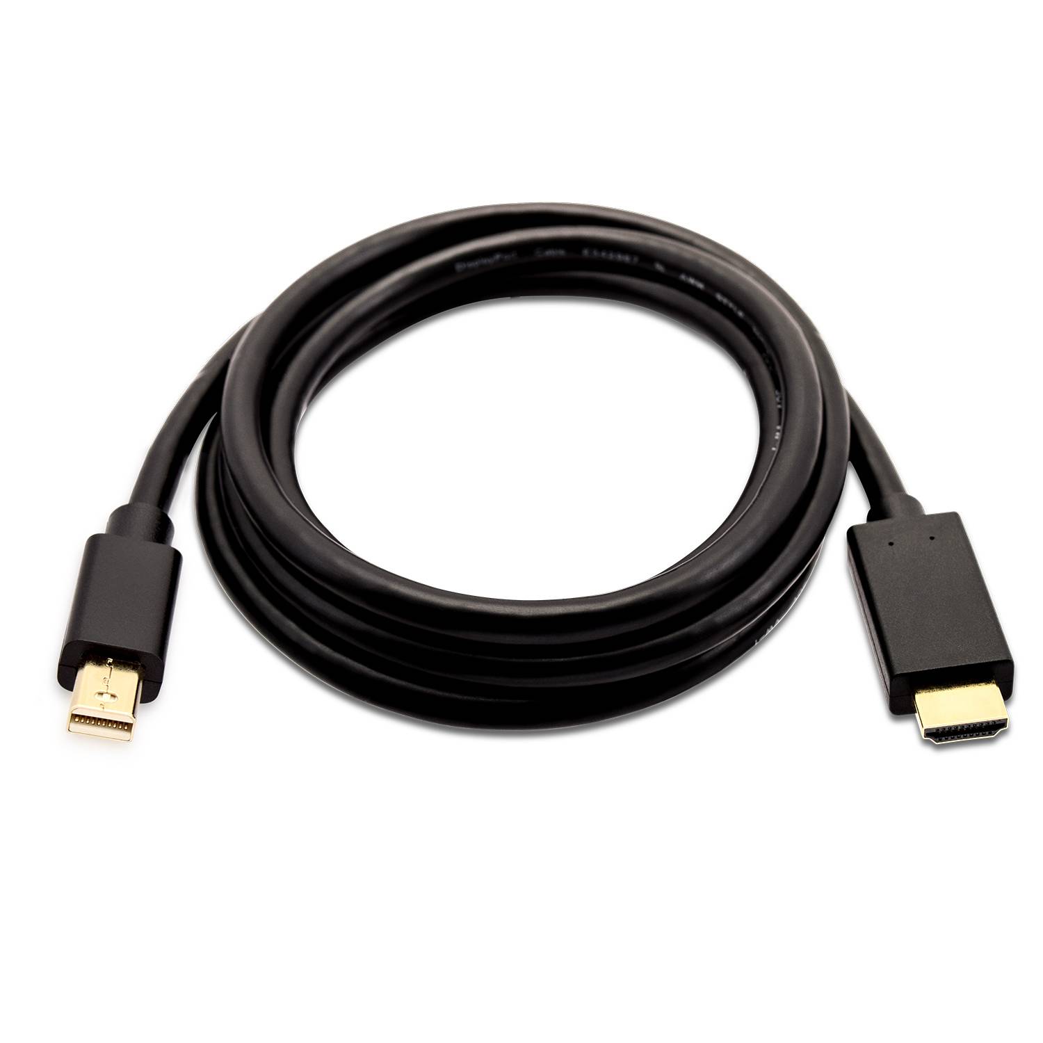 Rca Informatique - image du produit : MINI DP TO HDMI 1.4 CABLE 2M MINI DP TO HDMI CABLE 21.6GB 4K