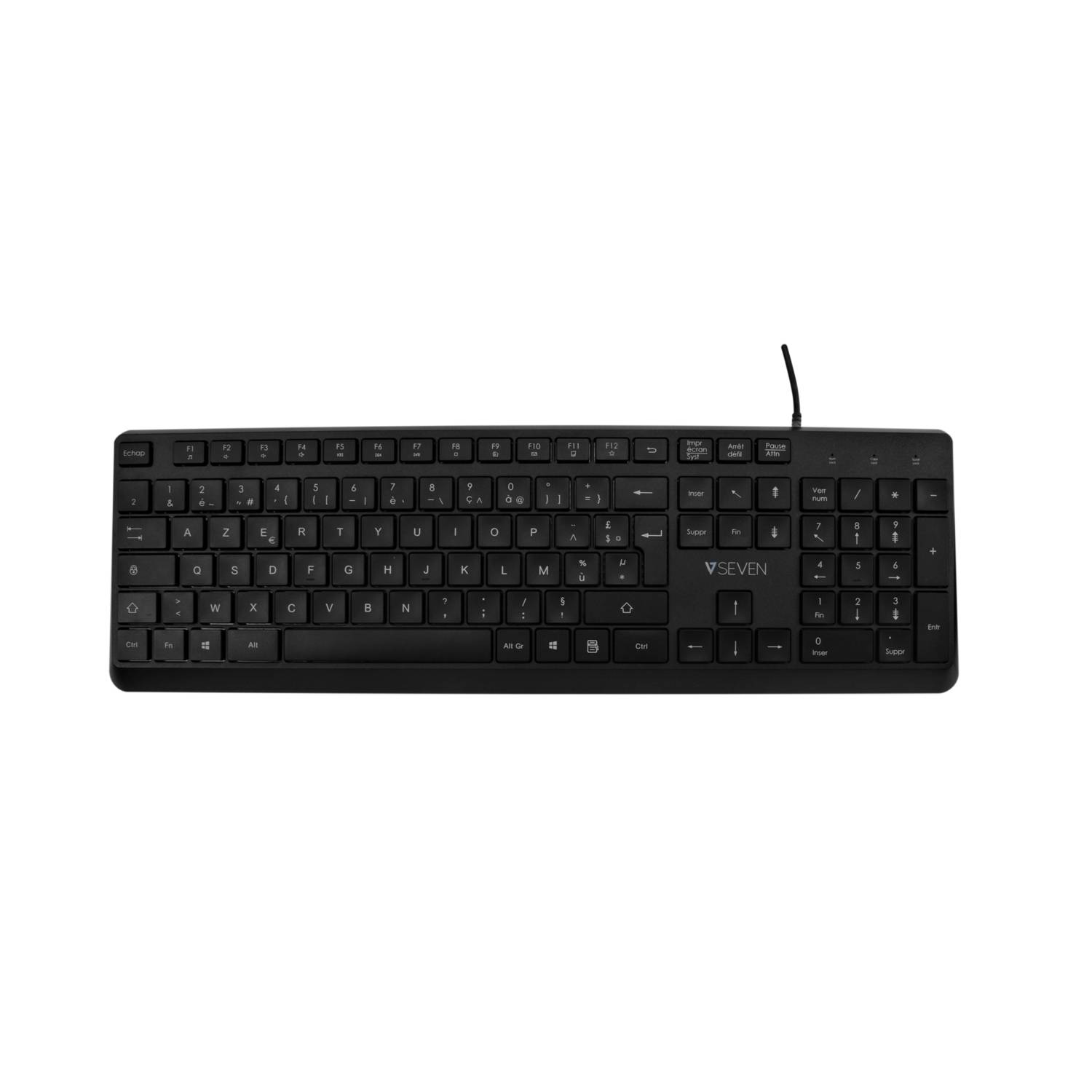 Rca Informatique - image du produit : USB PRO KEYBOARD FR AZERTY FRENCH LASERED KEYCAP