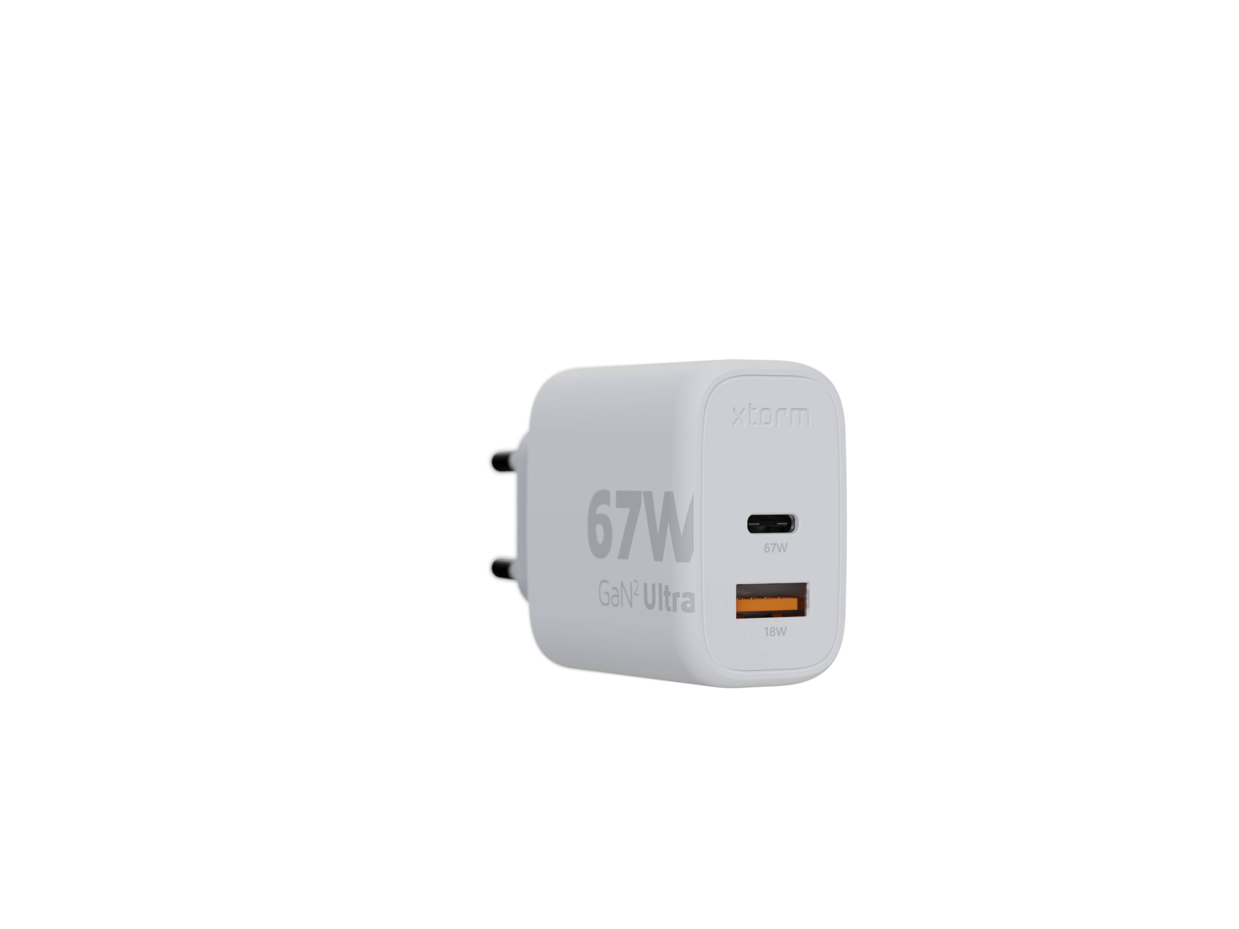 Rca Informatique - image du produit : WALL CHARGER GAN2 67W XTORM - WHITE