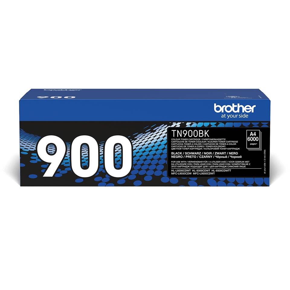 Rca Informatique - image du produit : TN900BK TONER NOIR HC 6000 PG F/ HLL9200CDWT