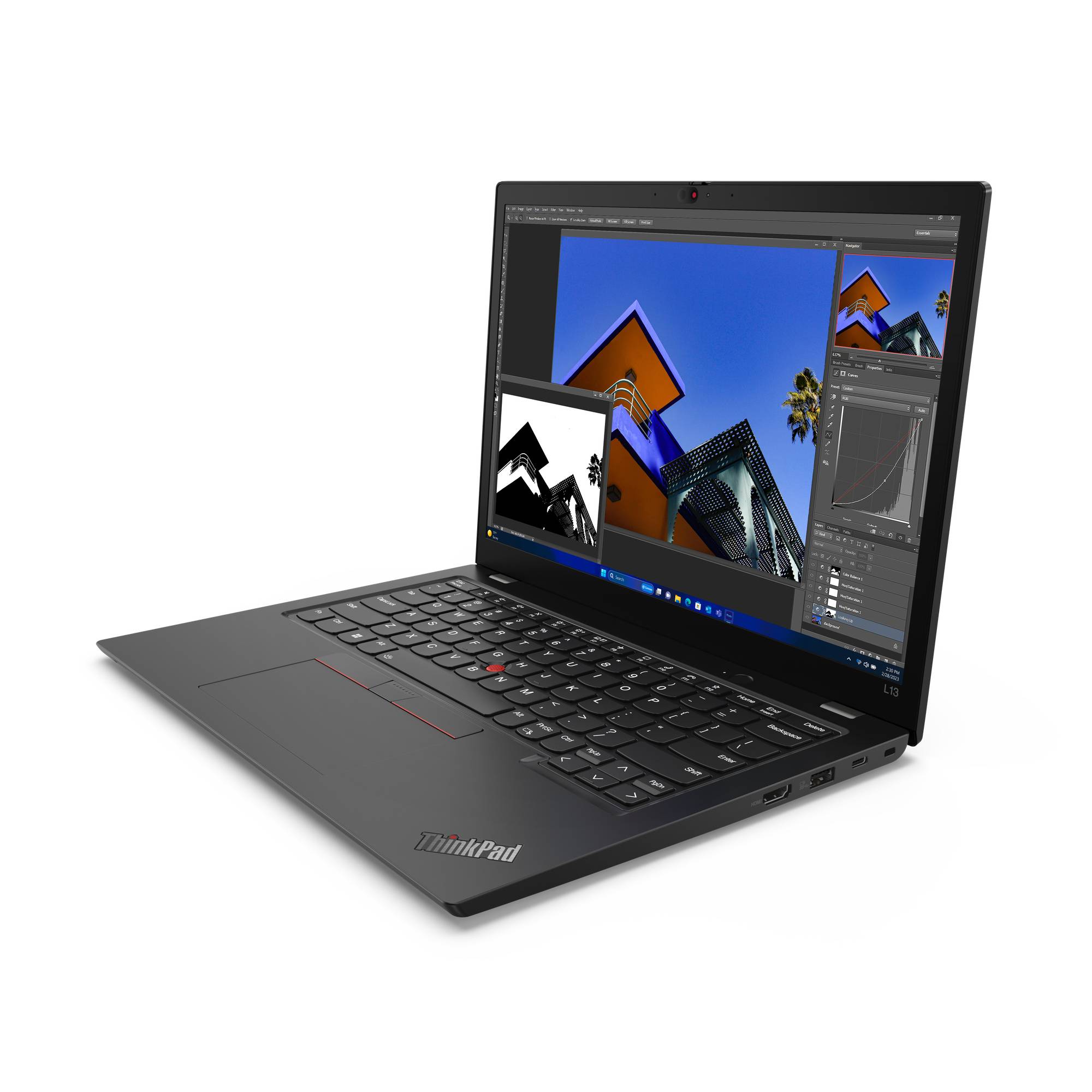 Rca Informatique - image du produit : THINKPAD L13 CLAM ULTRA 5 125U 512GB 16GB 13IN NOOD W11P