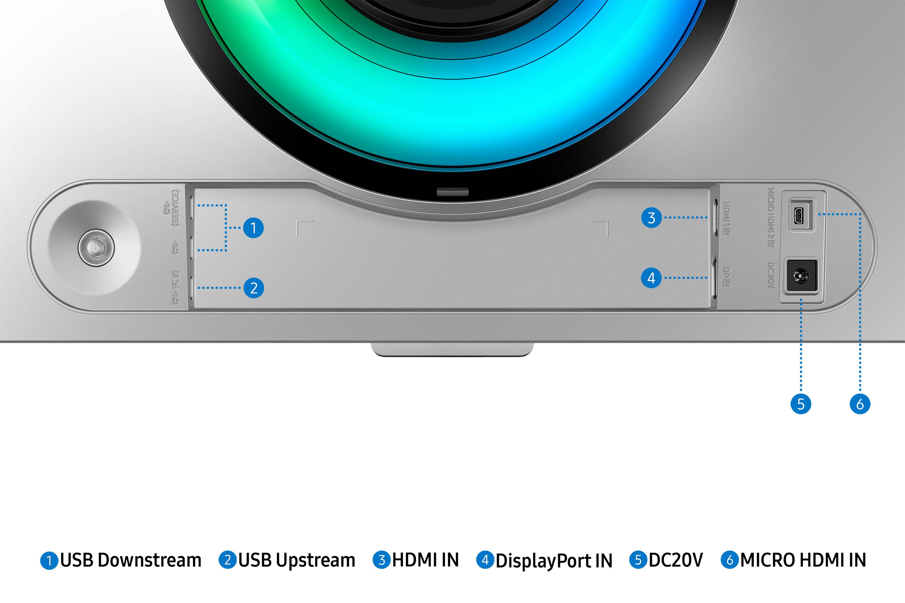 Rca Informatique - image du produit : ODYSSEY OLED G9 - G95SD 49IN 240HZ - SMART 49IN 1800R DWQHD 5