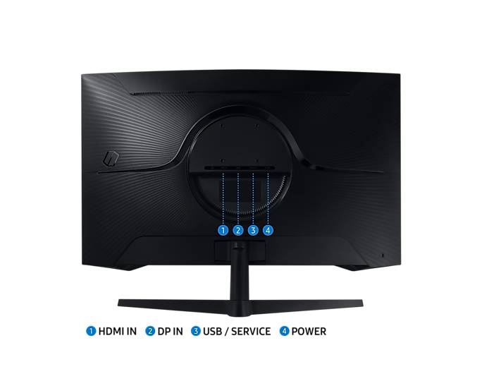 Rca Informatique - image du produit : 32IN WQHD 2560X1440 165HZ VA 1MS 1000R 300CD/M2 2500:1 H / I