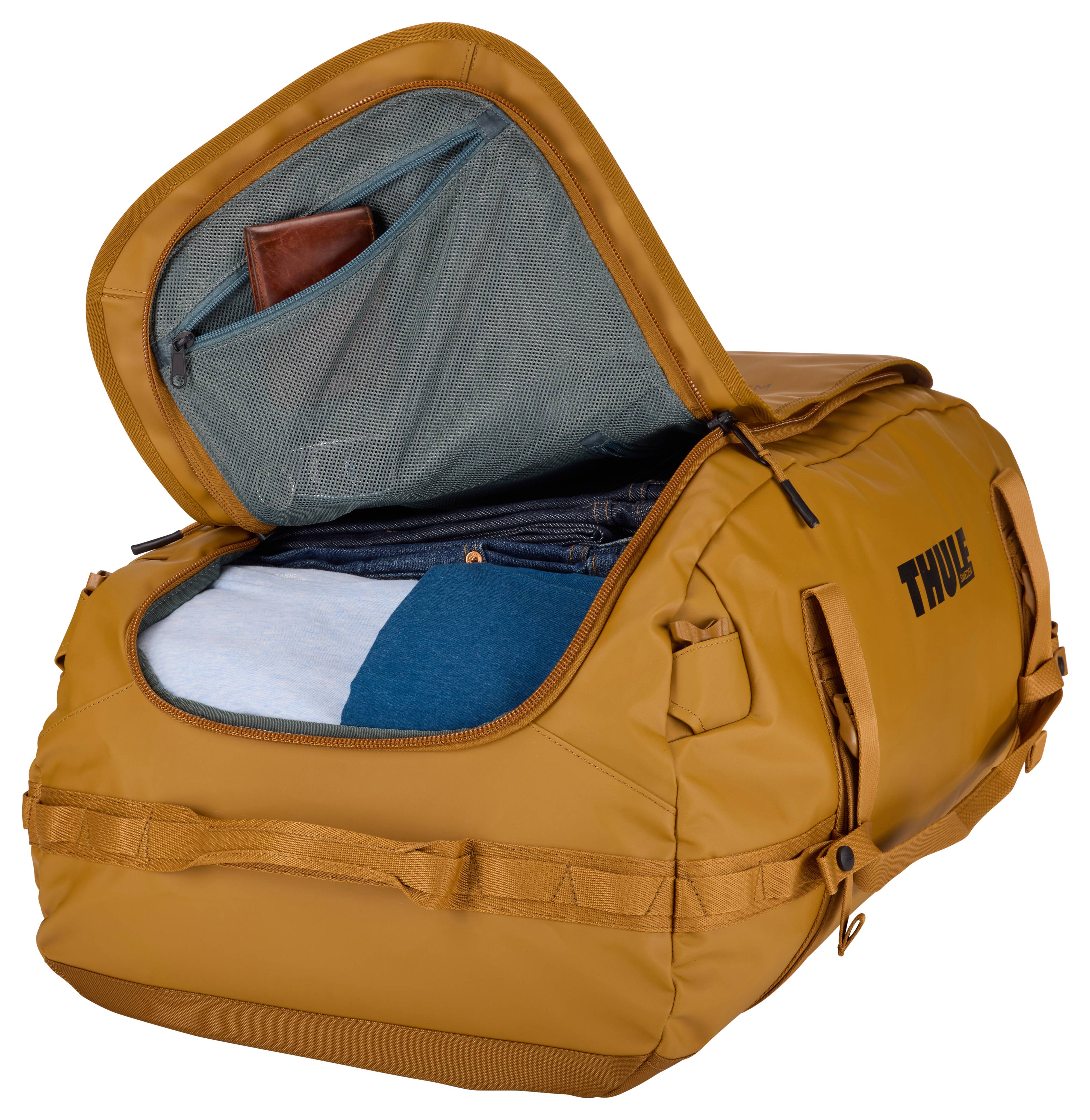 Rca Informatique - image du produit : CHASM DUFFEL 90L - GOLDEN BROWN