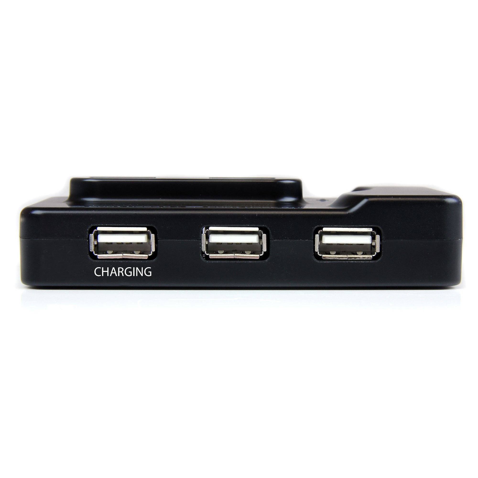 Rca Informatique - image du produit : HUB COMBINE USB3.0/2.0 6PORTS AVEC PORT DE CHARGE