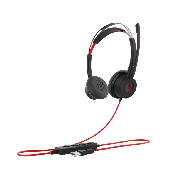 Rca Informatique - image du produit : PREMIUM HEADSET ANC USB A/C ENC BOOM MIC CALL BUSY