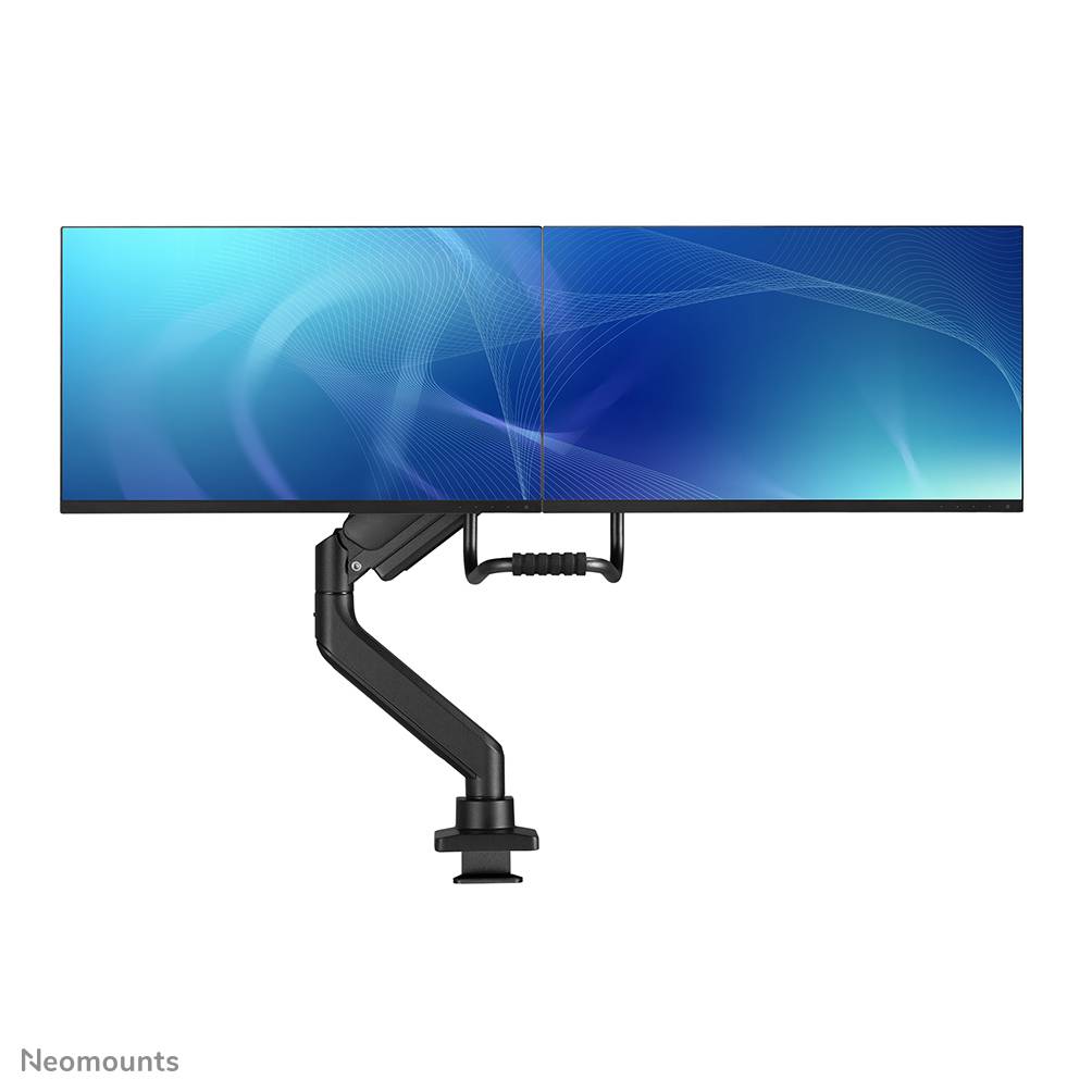 Rca Informatique - image du produit : NEOMOUNTS BY NEWSTAR SCREEN DESK MOUNT 2 SCREENS(TOPFIX CLAM