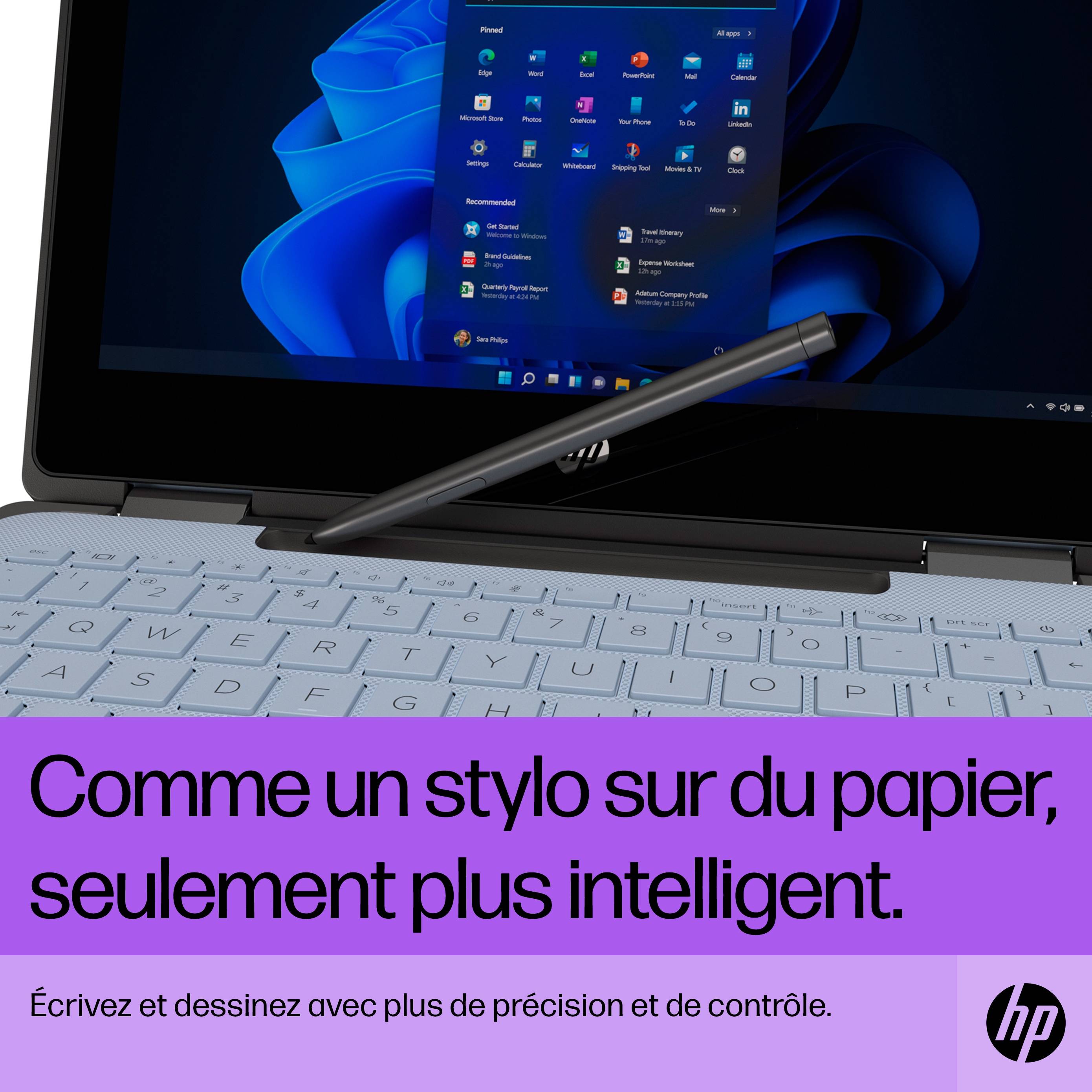 Rca Informatique - image du produit : HP SLIM RECHBL PEN