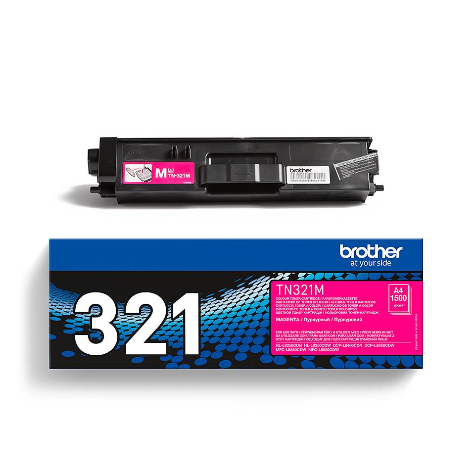 Rca Informatique - image du produit : TN-321M TONER CARTRIDGE MAGENTA F/ HL-L8250CDN 1500PGS