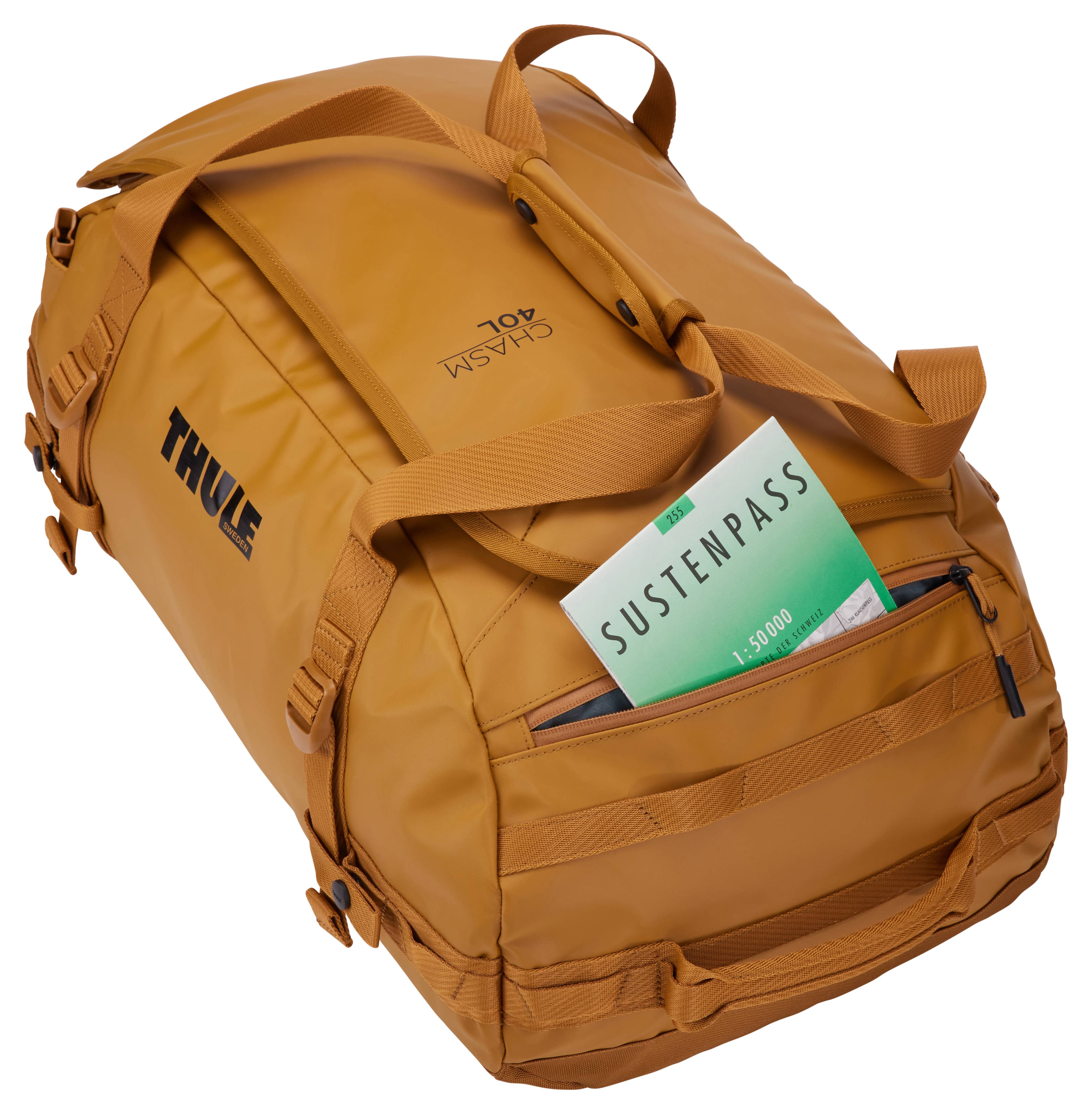 Rca Informatique - image du produit : CHASM DUFFEL 40L - GOLDEN BROWN