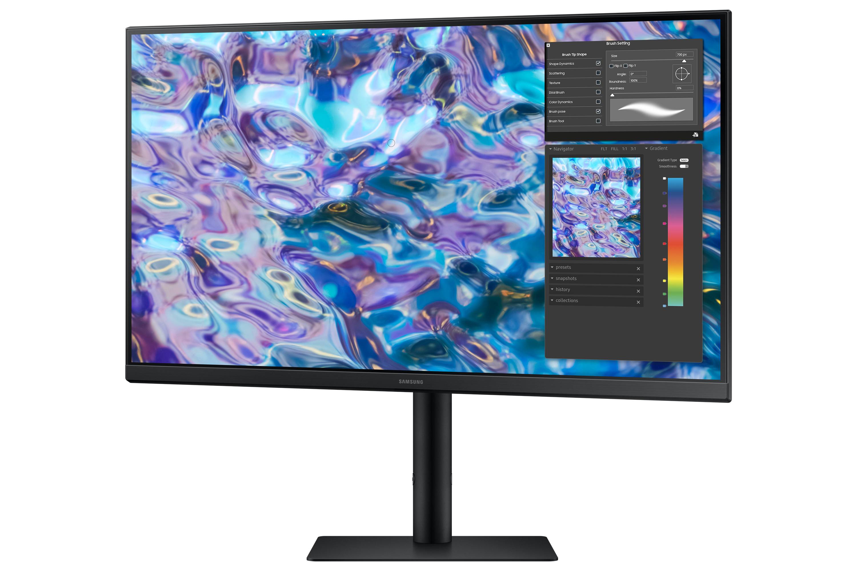 Rca Informatique - image du produit : S27B610EQ LED 27IN WQHD 2560X1440 5MS 16:9 HDMI DP