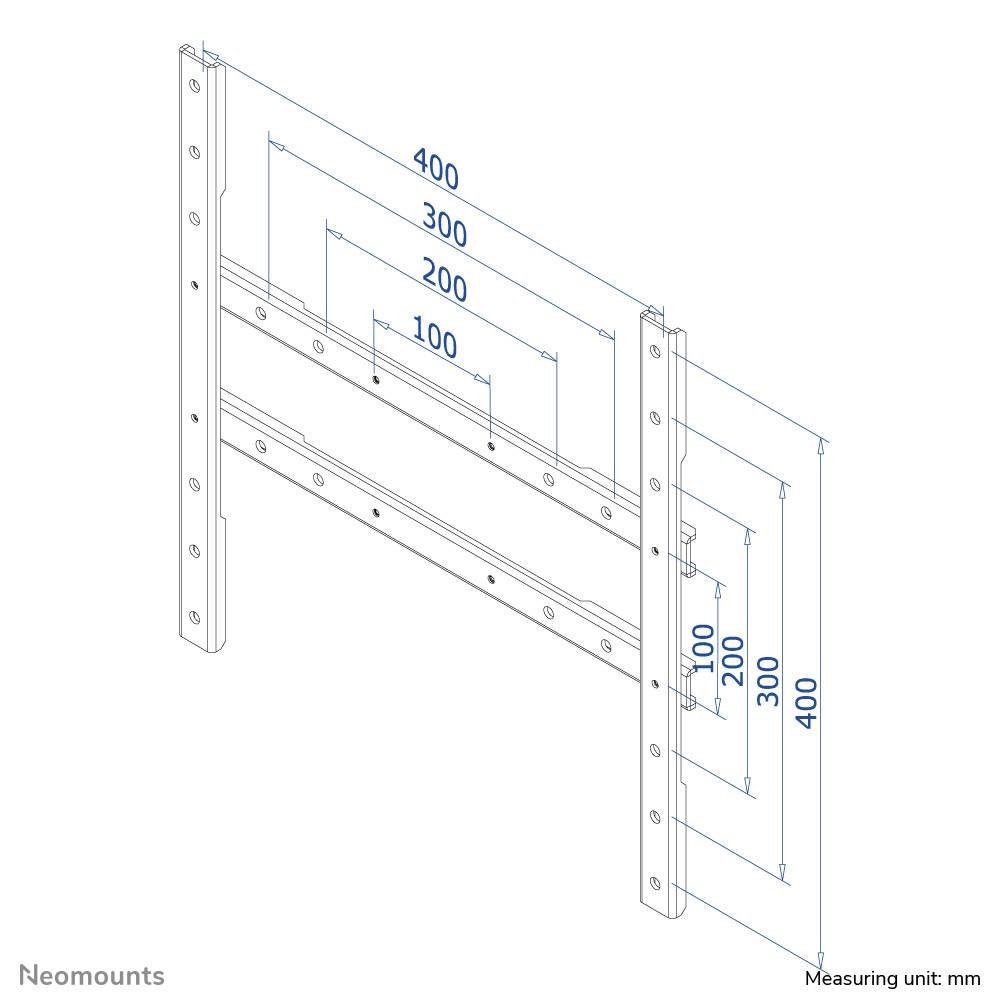 Rca Informatique - image du produit : VESA CONVERT 100X100.200X200 VESA 100 TO 200X100/200X200/400X