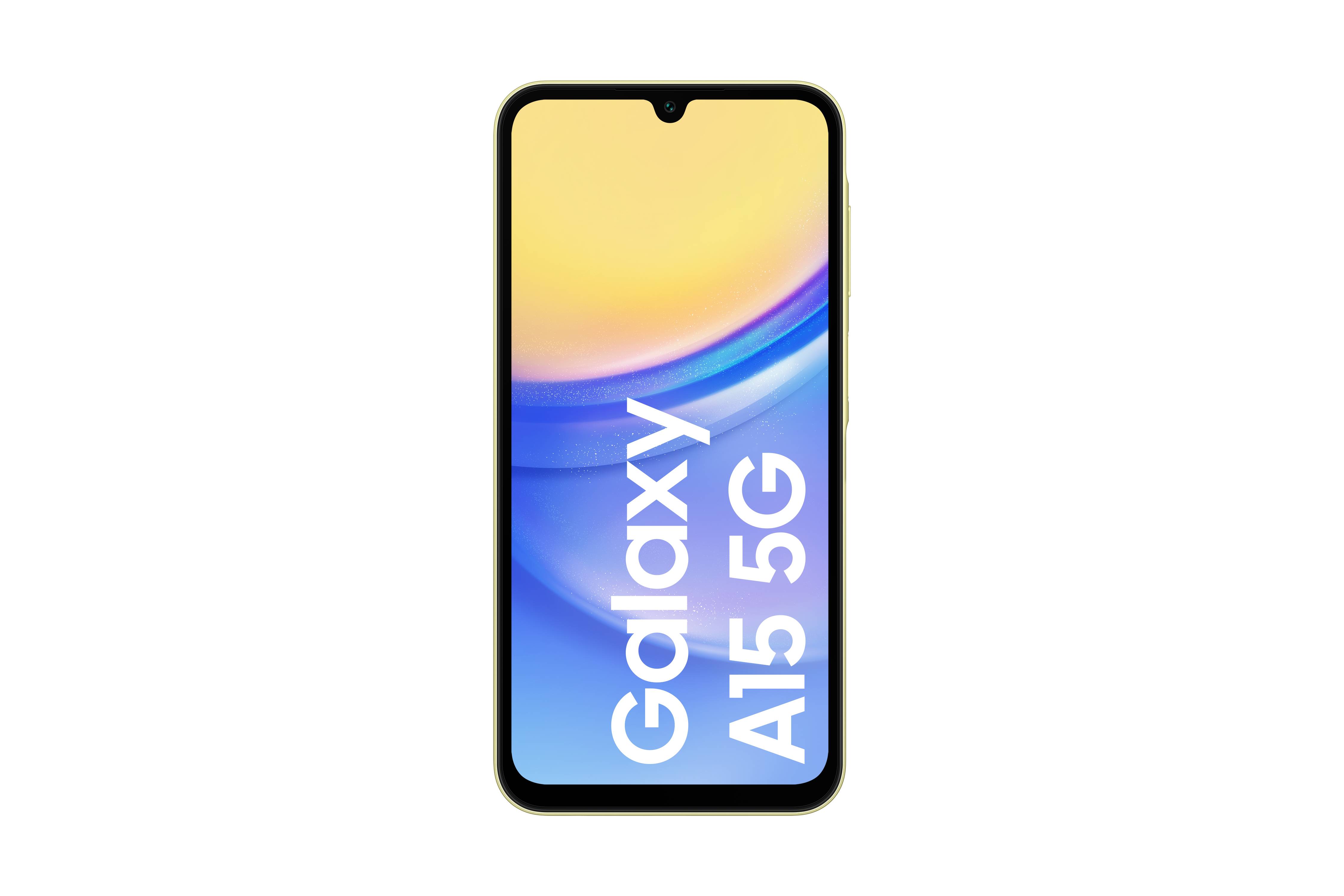 Rca Informatique - image du produit : SAMSUNG GALAXY A15 5G 128GB YELLOW 6.4IN ANDROID 14 USB TYPE