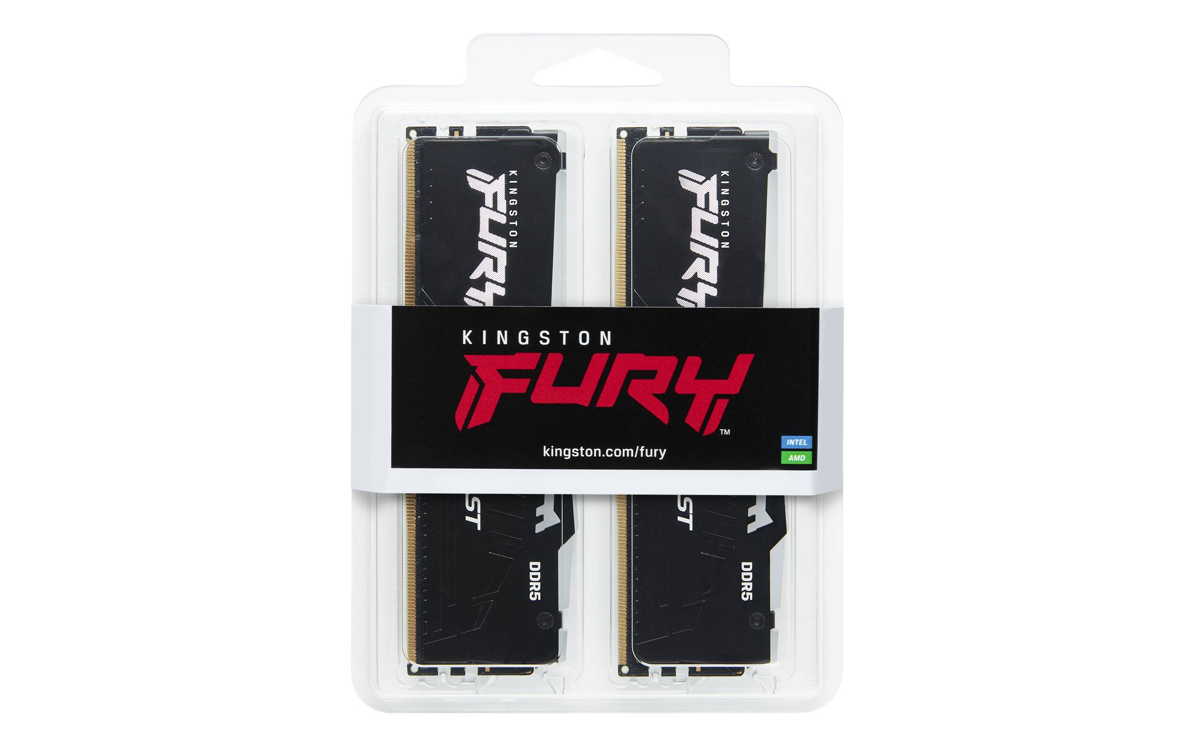 Rca Informatique - image du produit : 16GB DDR5-6000MT/S CL40 DIMM (KIT OF 2) FURY BEAST RGB