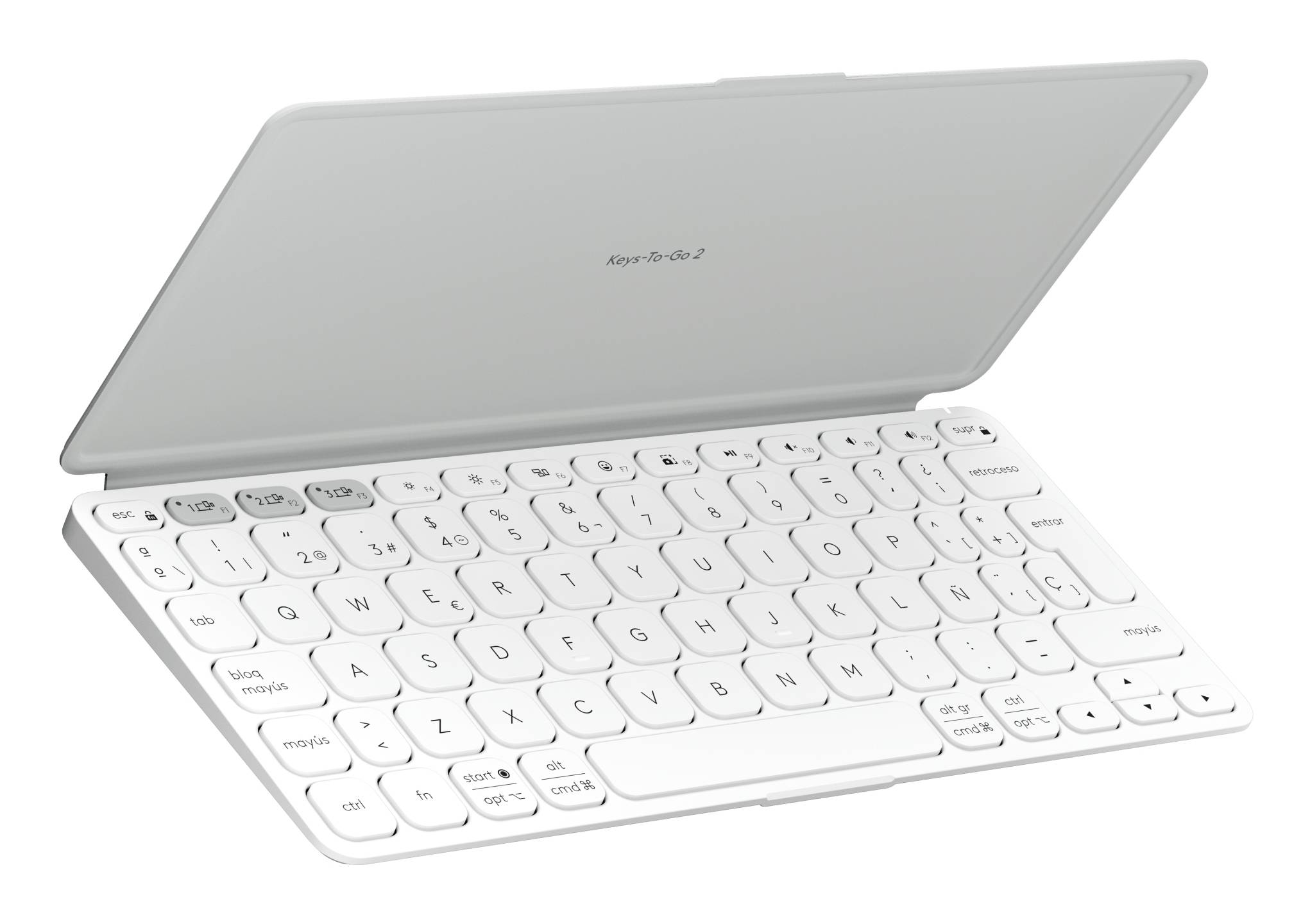 Rca Informatique - image du produit : KEYS-TO-GO 2 PALE GREY - ESP - SOUTHWEST-424