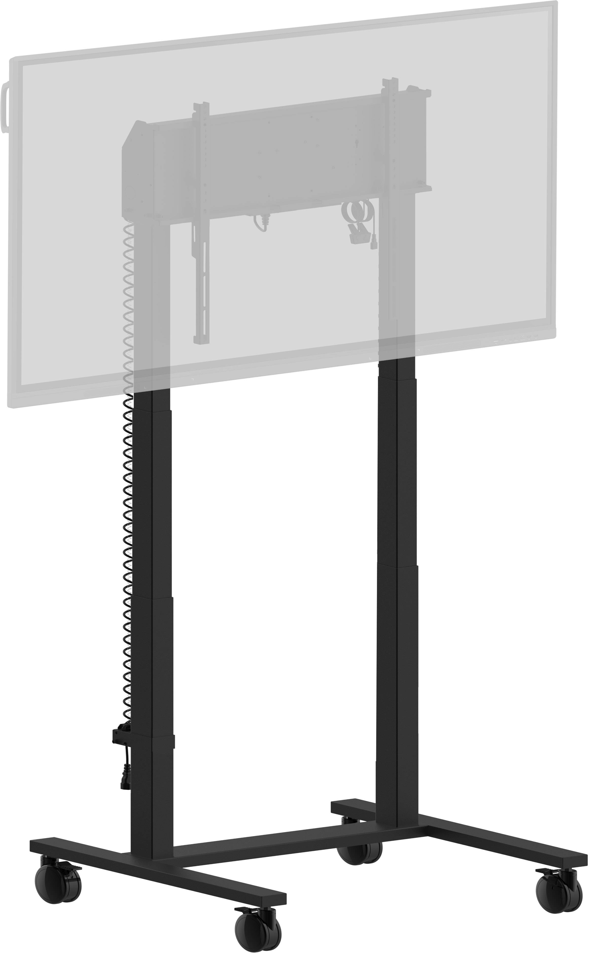 Rca Informatique - Image du produit : ELECTRIC TWO-POST LIFT ON WHEELS FOR MONITORS UP TO 98IN 1