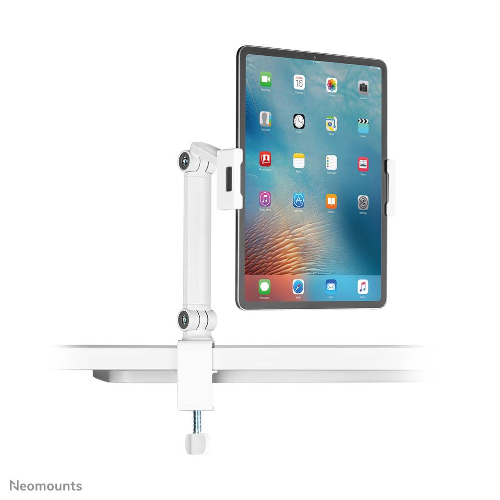 Rca Informatique - image du produit : TABLET DESK CLAMP (SUITED FROM 4.7IN UP TO 12.9IN) WHITE