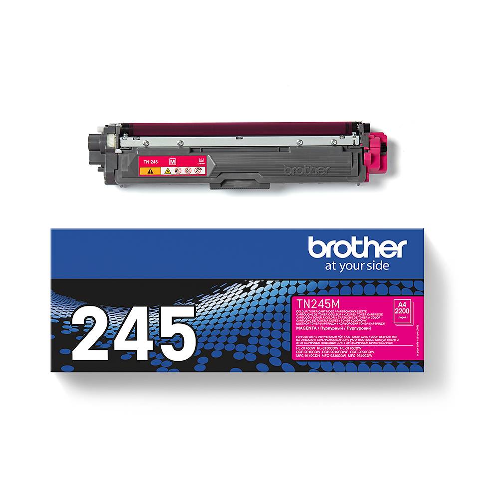 Rca Informatique - image du produit : TN-245M TONER MAGENTA 2200 PG F/HL3140/3150/3170 MFC9140CDN