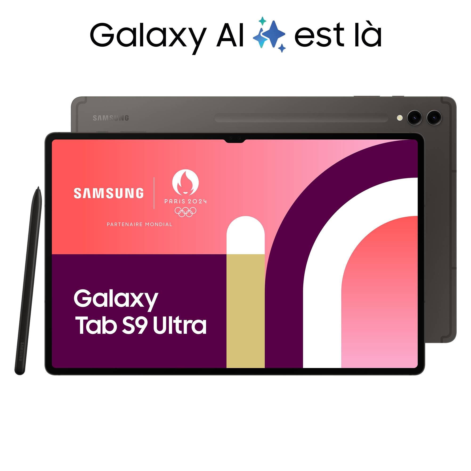 Rca Informatique - image du produit : GALAXY TAB S9 ULTRA 14.6IN 12/256GB ANTHRACITE