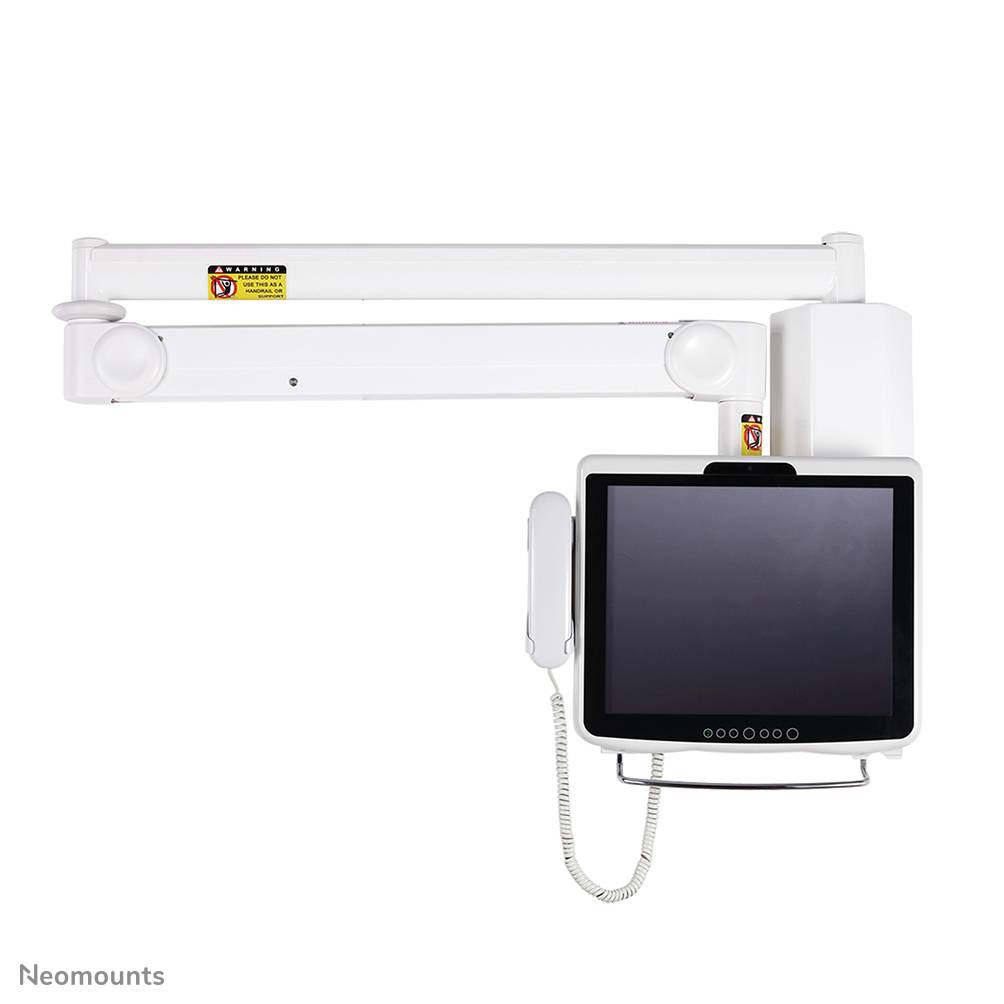 Rca Informatique - image du produit : MEDICAL WALL MOUNT 10-24IN GAS MAX 6KG.VESA75X75TO100X100MM