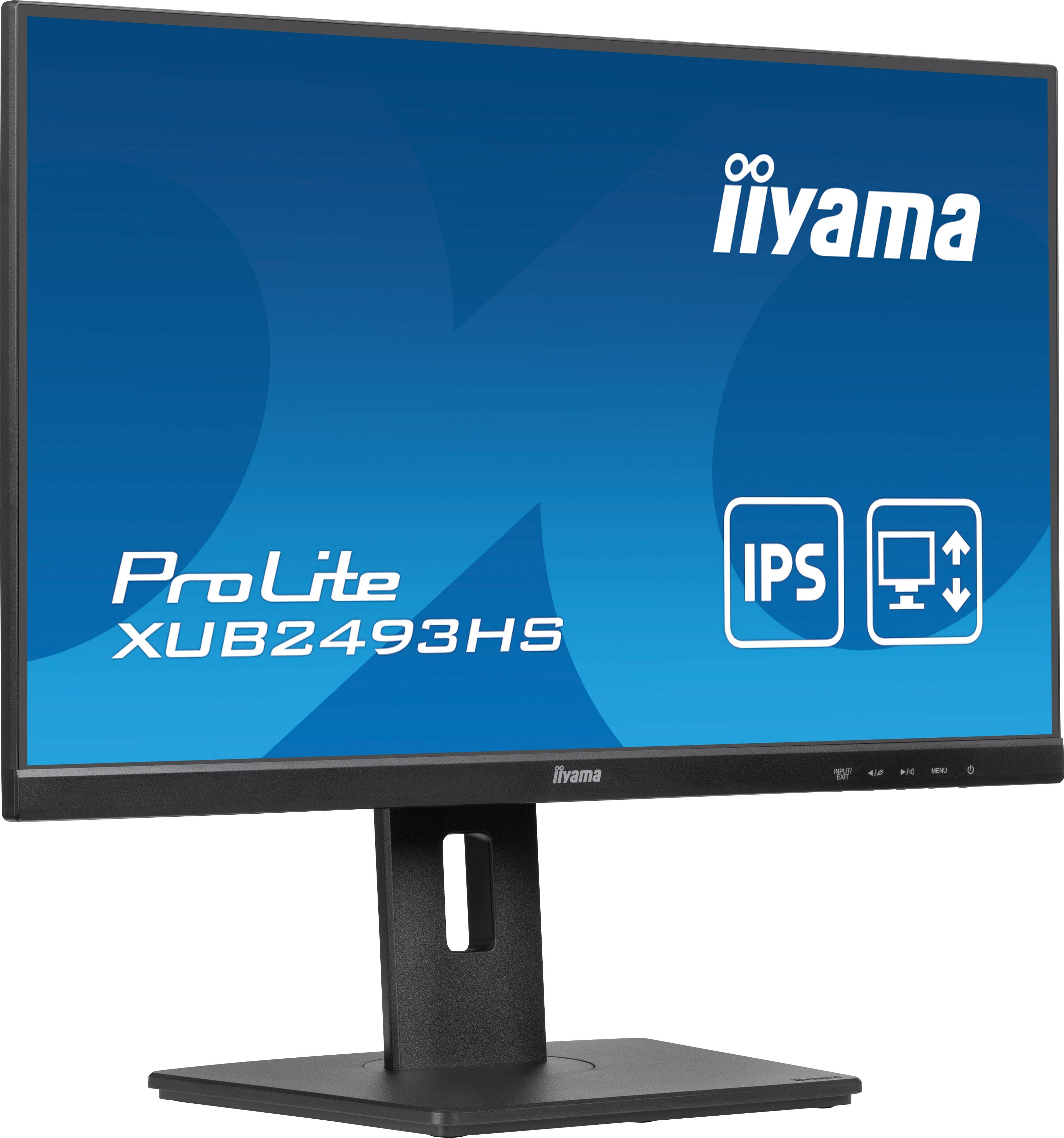 Rca Informatique - image du produit : XUB2493HS-B6 23.8IN IPS FHD 250CD/HDMI/DP/HAS