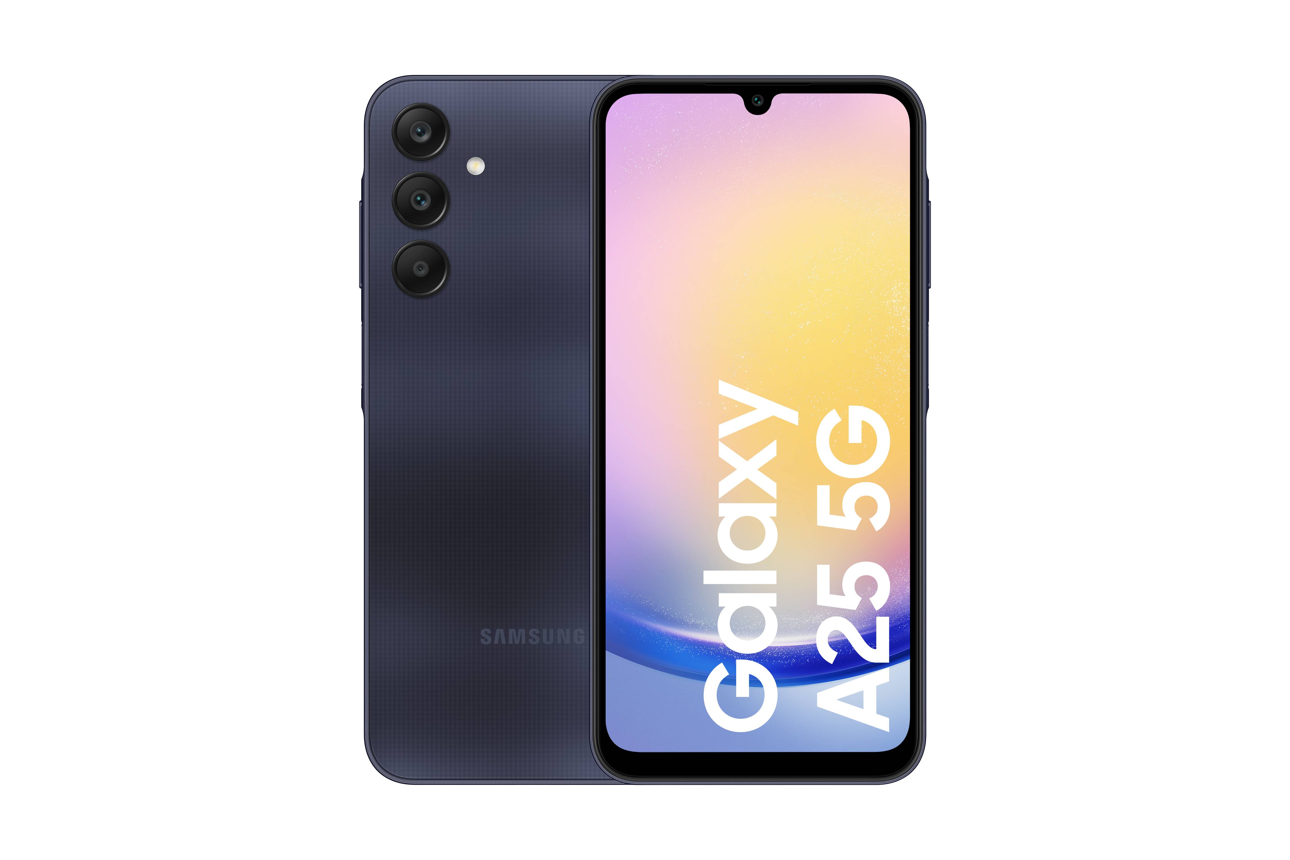 Rca Informatique - image du produit : SAMSUNG GALAXY A25 5G 128GB BLACK 6.44IN ANDROID 14 USB TYPE